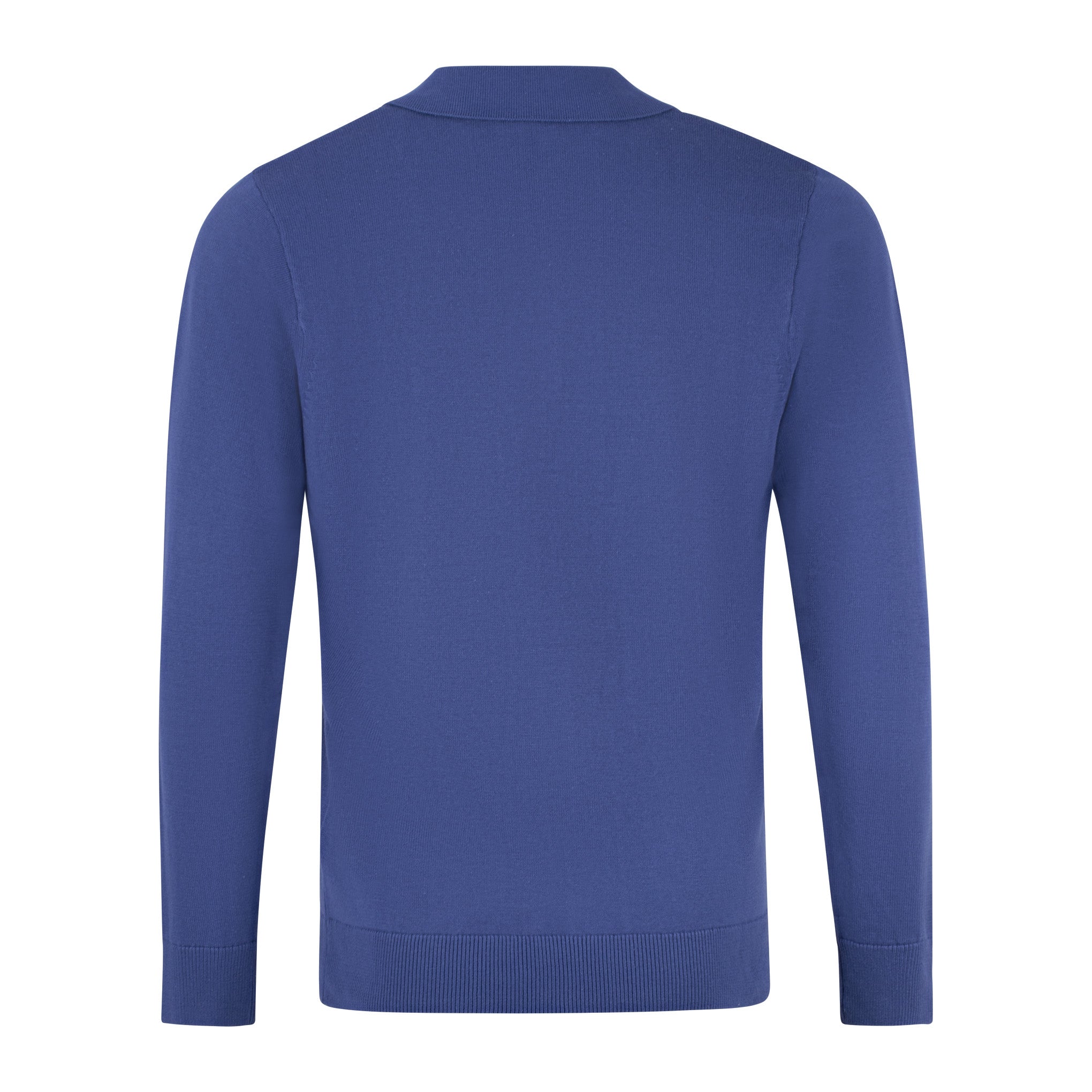 Gabicci Vintage Bond Knit Polo Blue