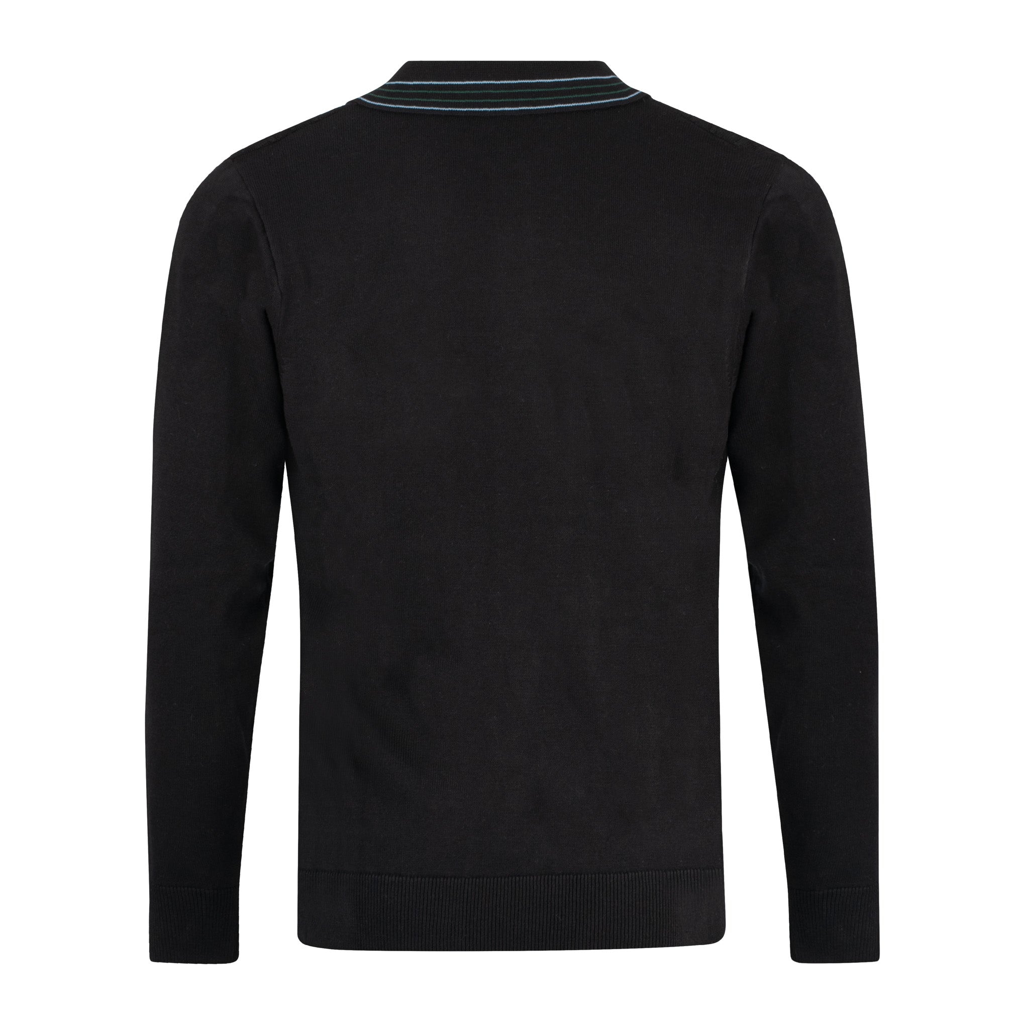 Gabicci Vintage Milton Knit Polo Black