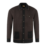 Gabicci Vintage Noel Knit Shirt Black