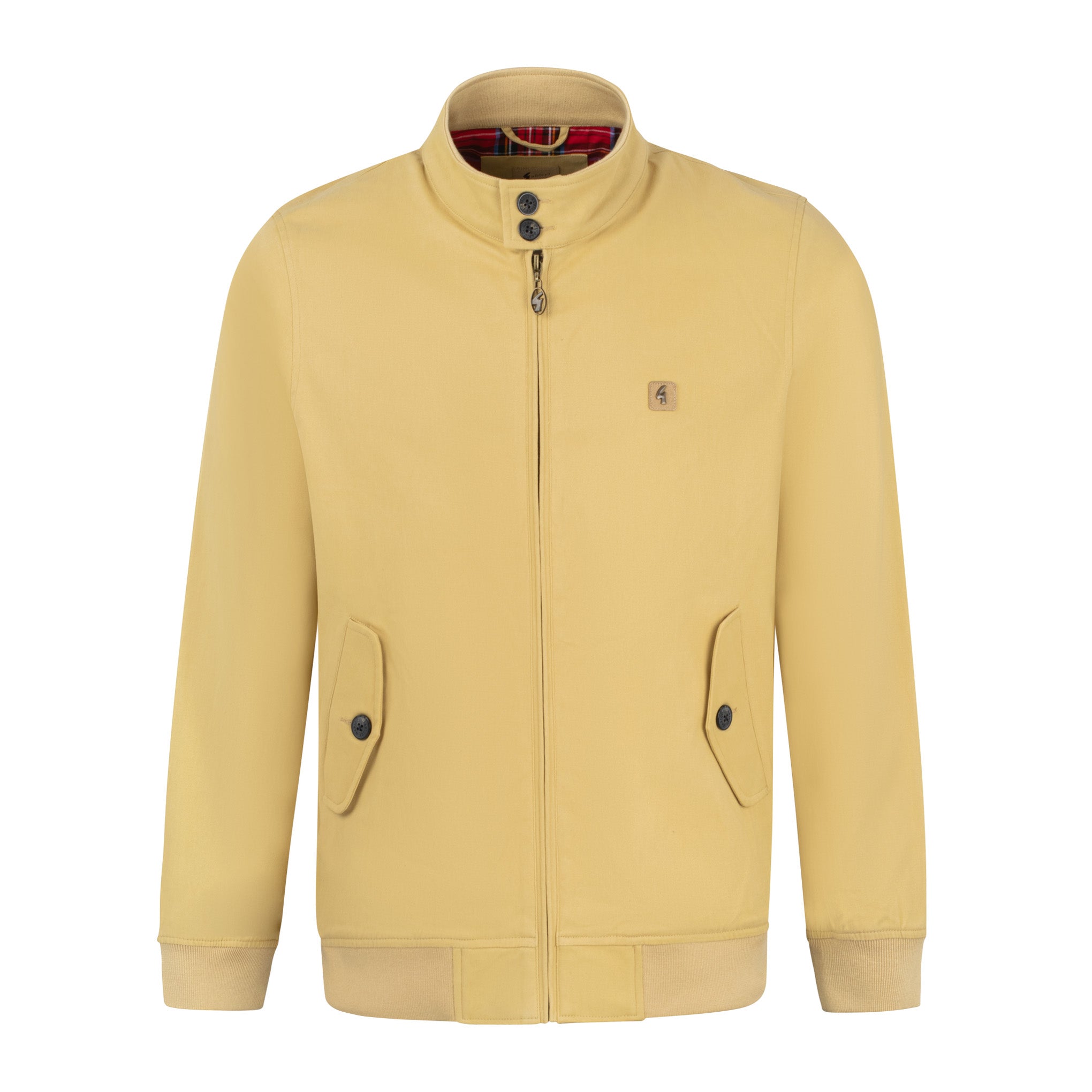 Gabicci Vintage Harrington Jacket Yellow