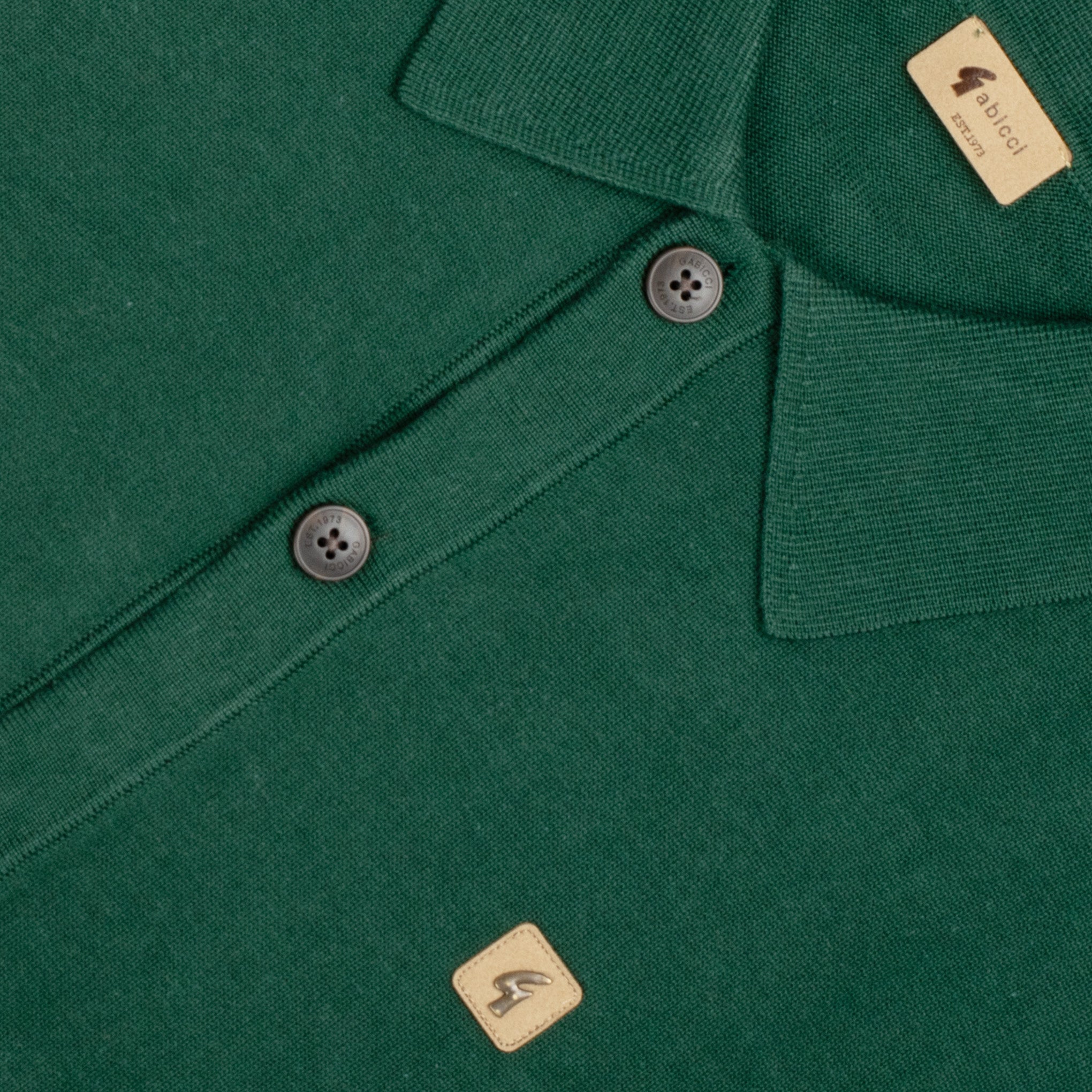 Gabicci Vintage Azima Knit Shirt Ivy