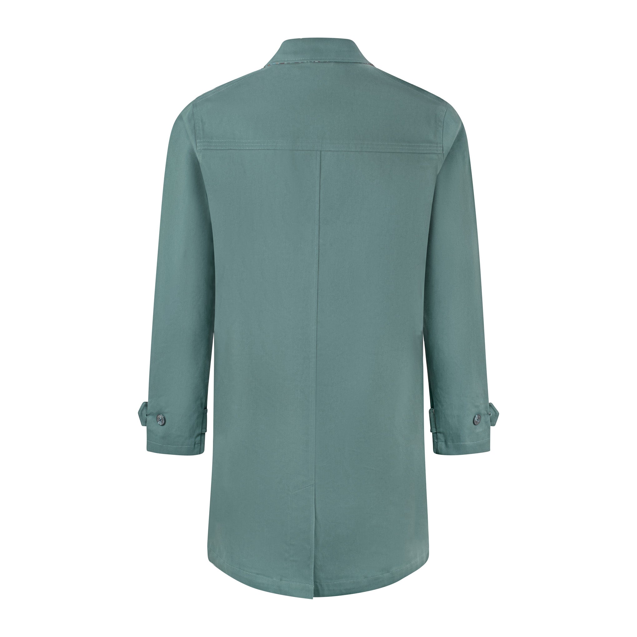 Gabicci Vintage Houghton Mac Jacket Dust Blue