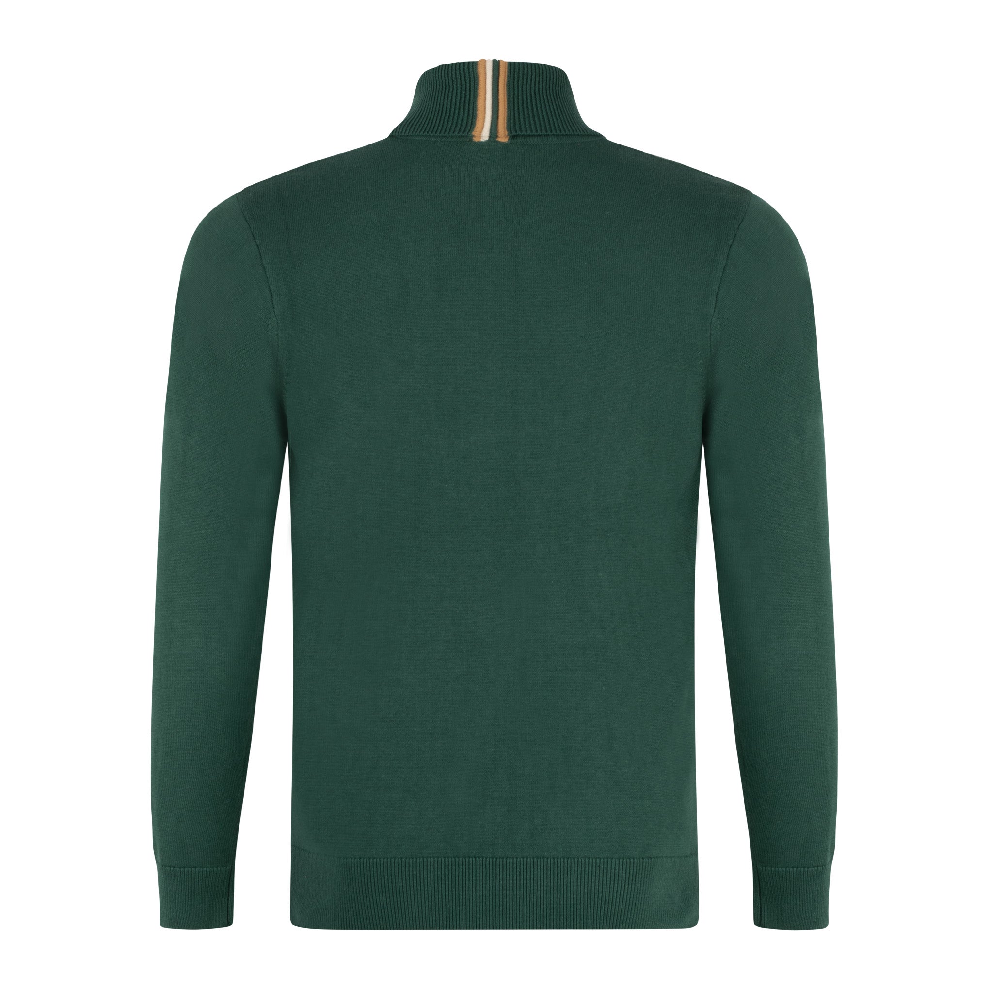 Gabicci Vintage Leonardo Knit Roll Neck Ivy