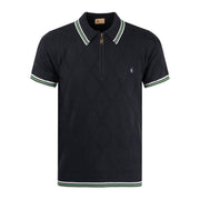 Gabicci Vintage Moore Knit Polo Navy