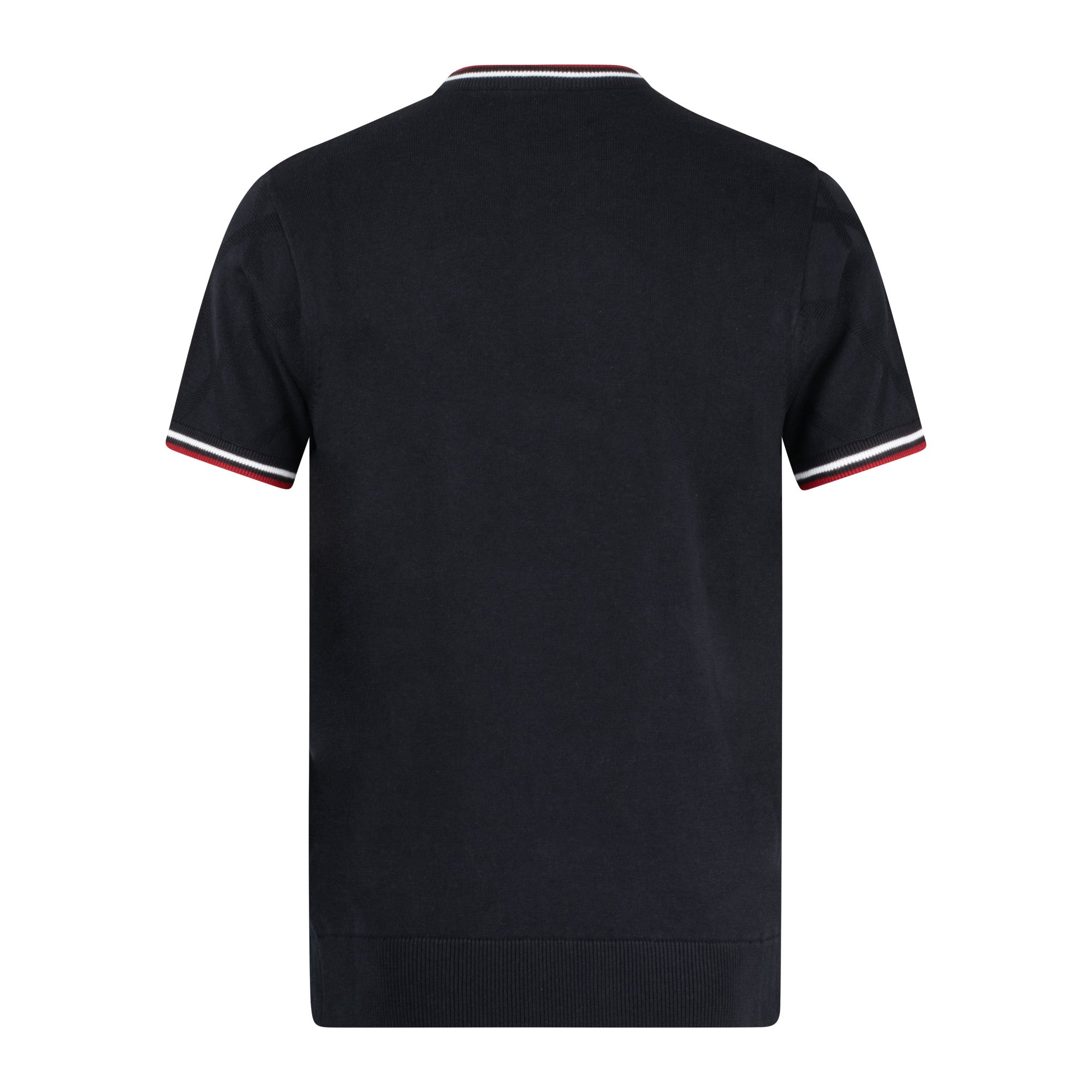 Gabicci Vintage Santino Knit T-Shirt Navy