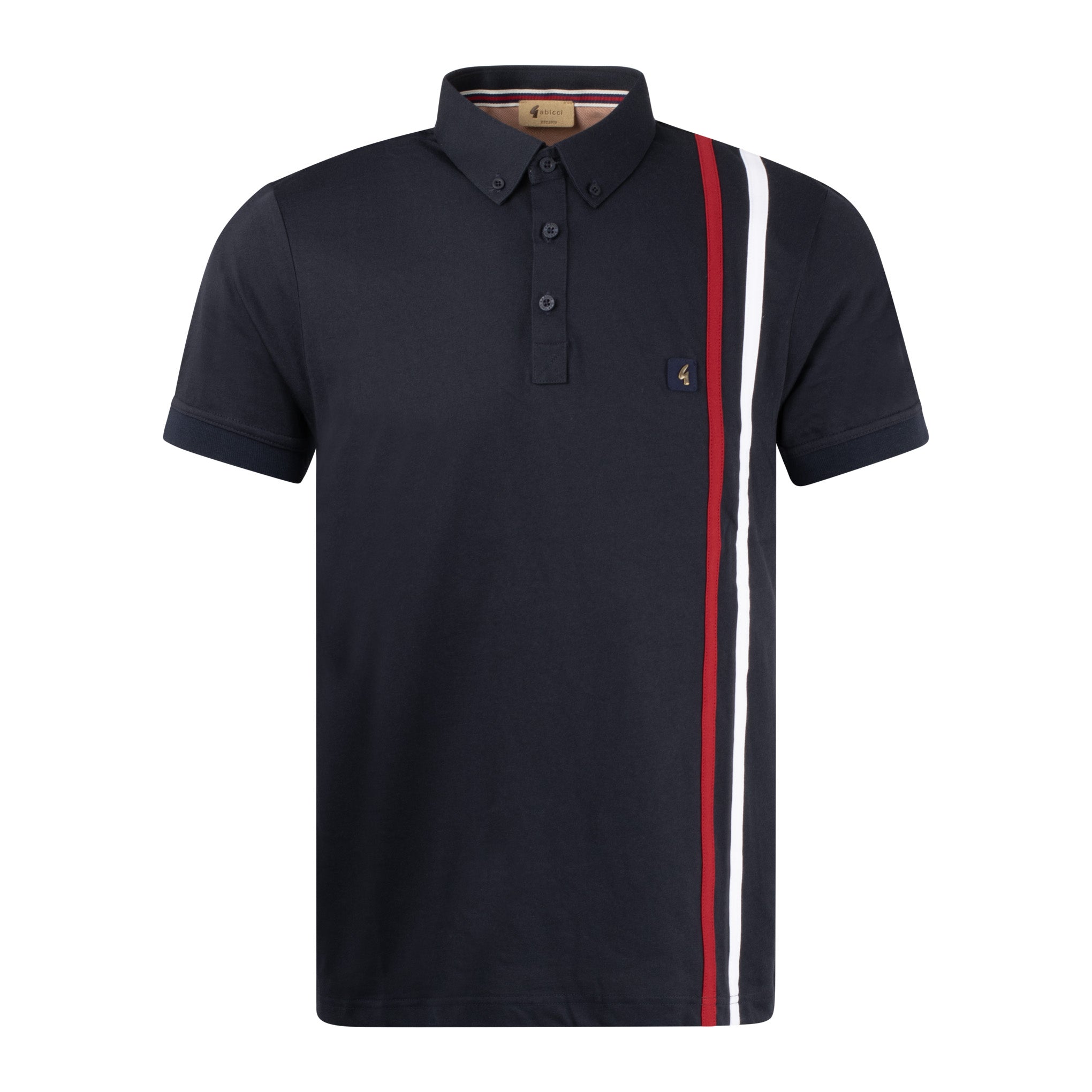 Gabicci Vintage Patrick Polo Shirt Navy
