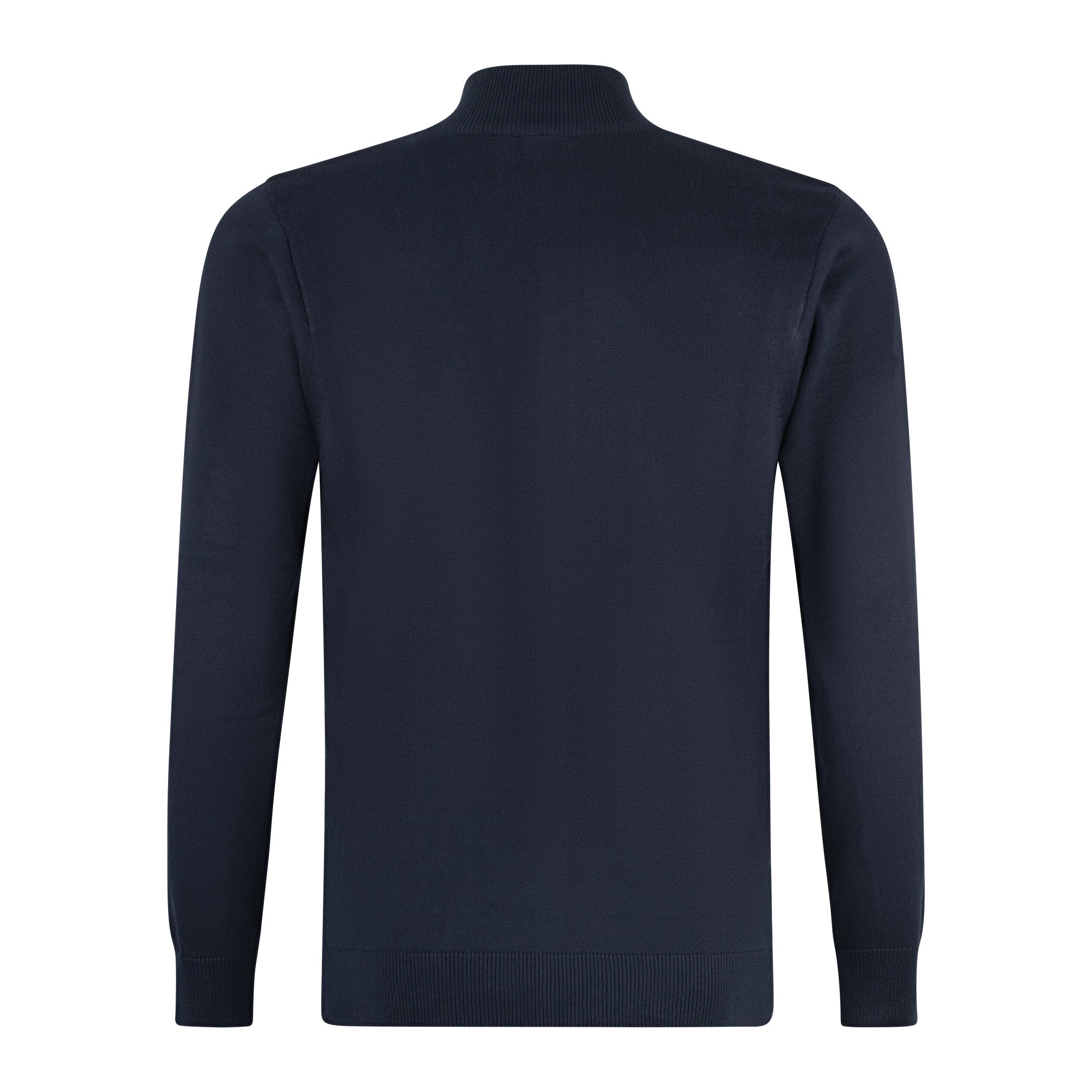 Gabicci Vintage Naxton Zip Sweater Navy