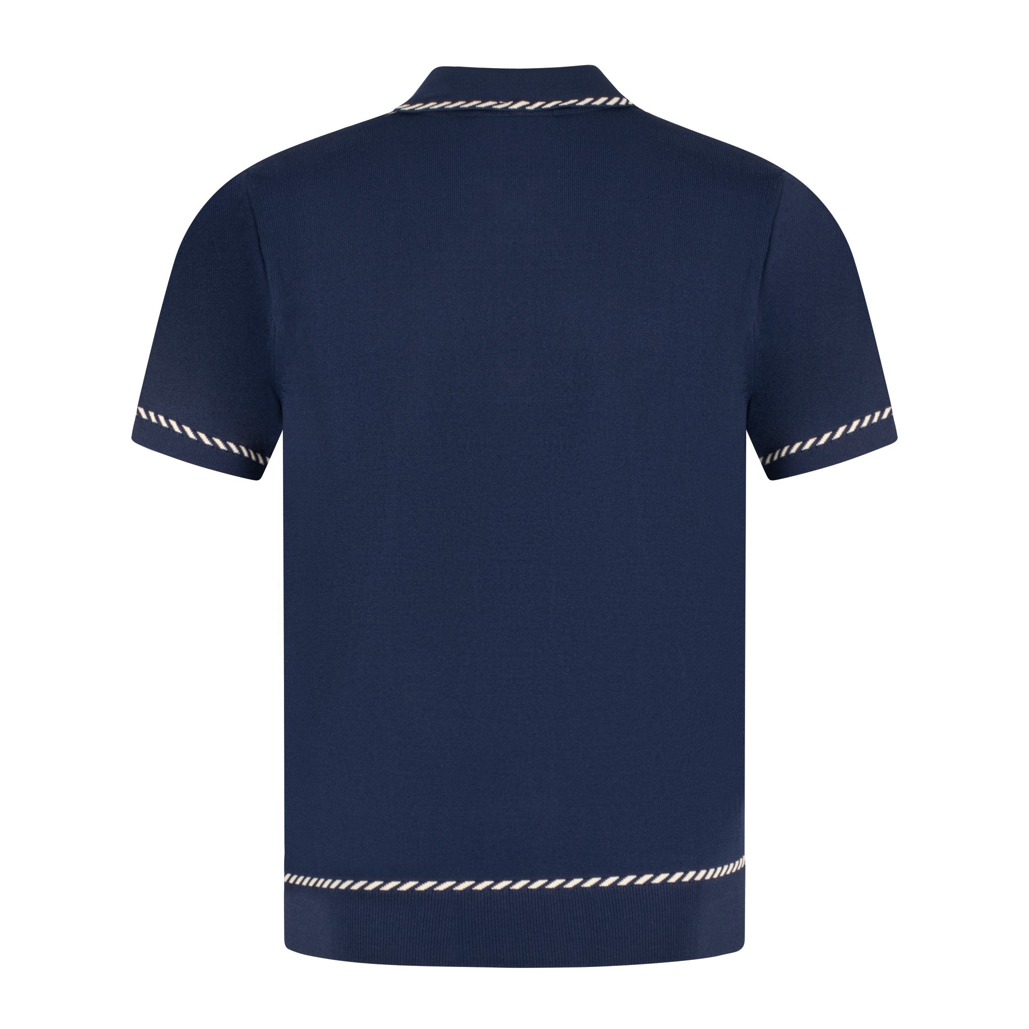 Gabicci Archive Routledge Knit Polo Navy