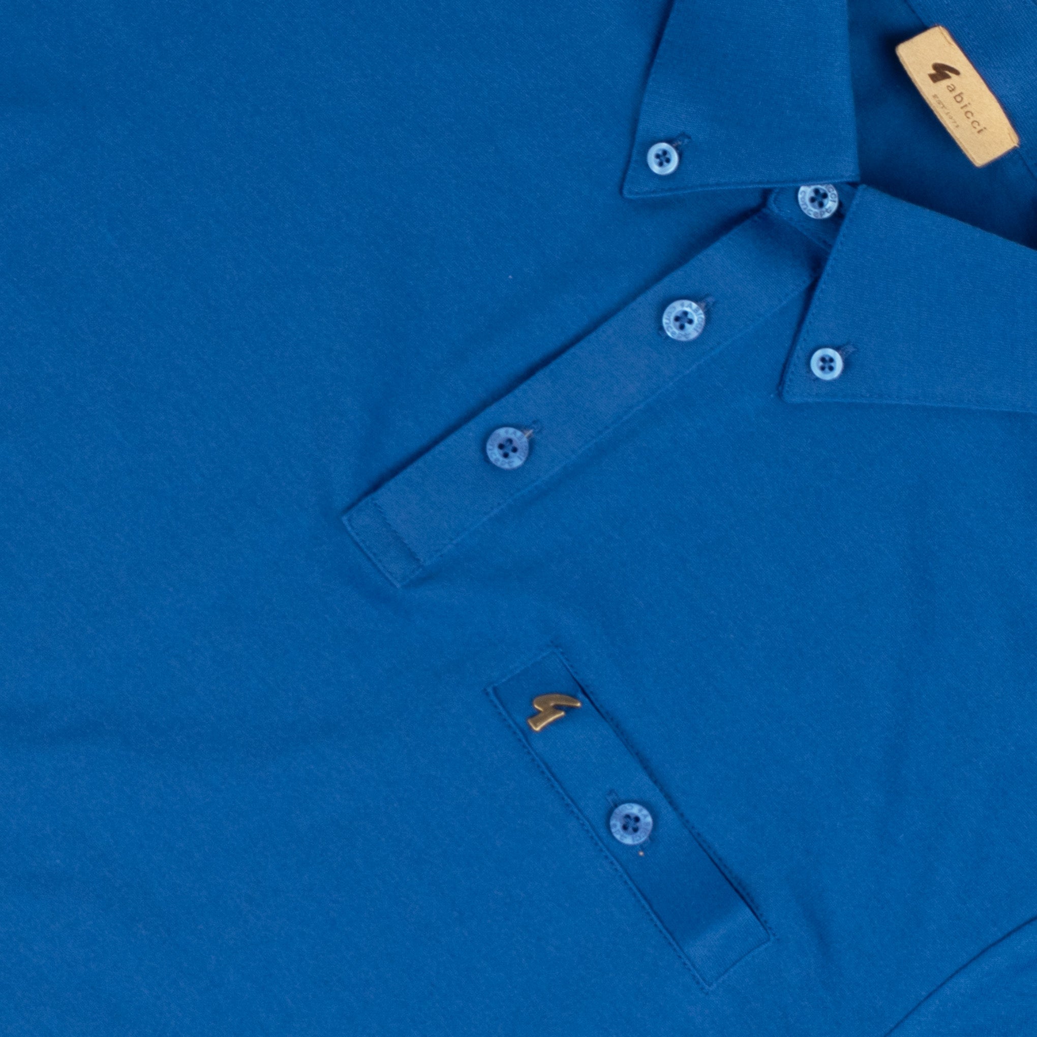 Gabicci Vintage Ladro Polo Shirt Blue