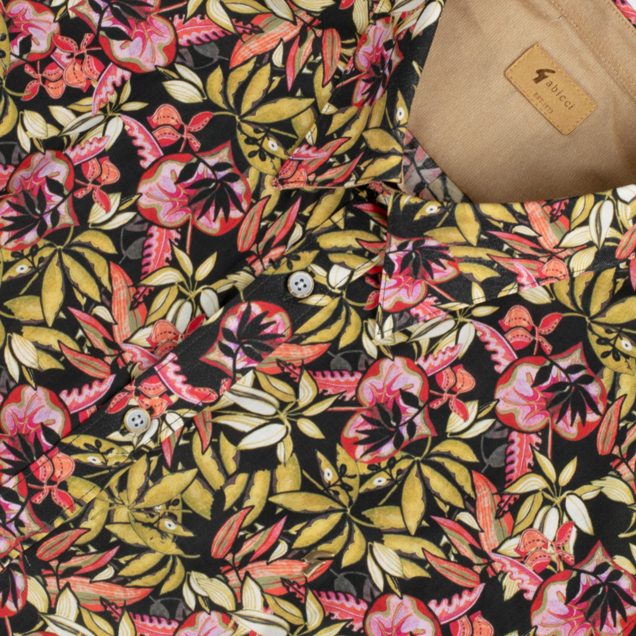 Gabicci Vintage Davis Pattern Shirt