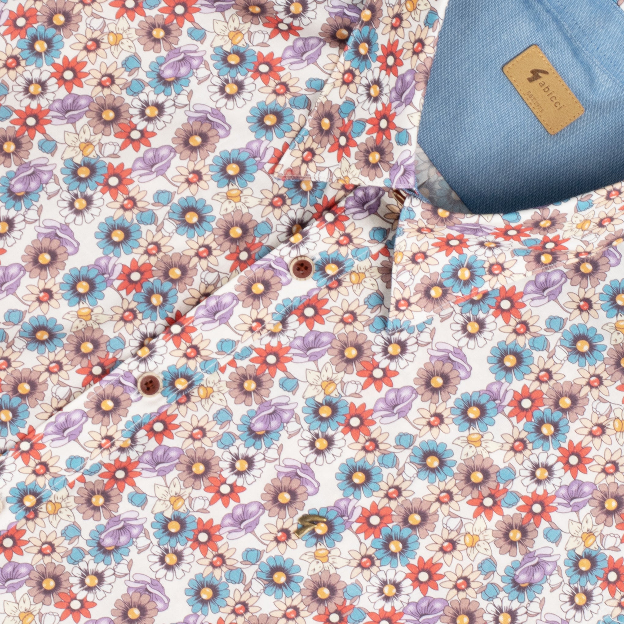 Gabicci Vintage Harvey Pattern Shirt