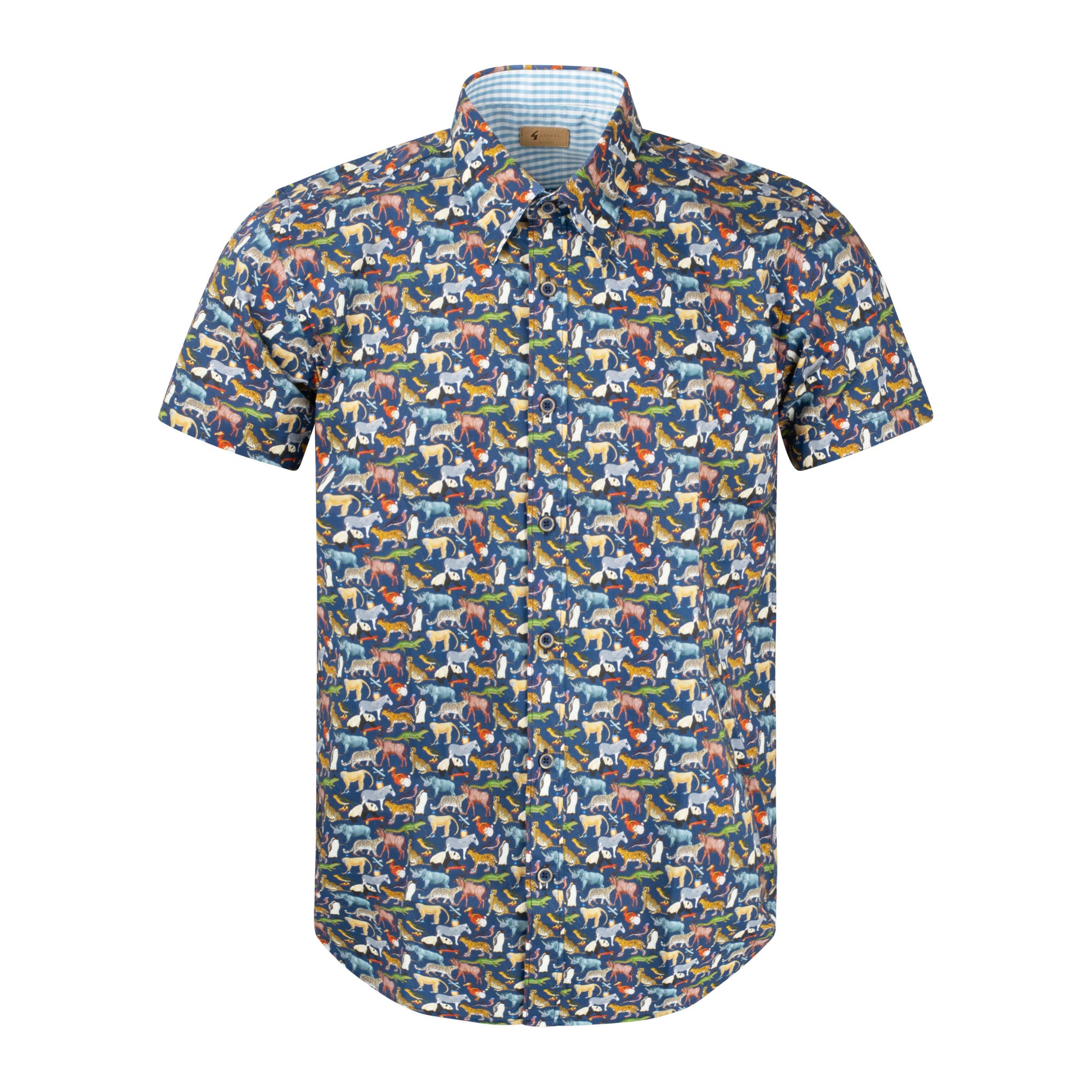 Gabicci Vintage Sienna Pattern Shirt