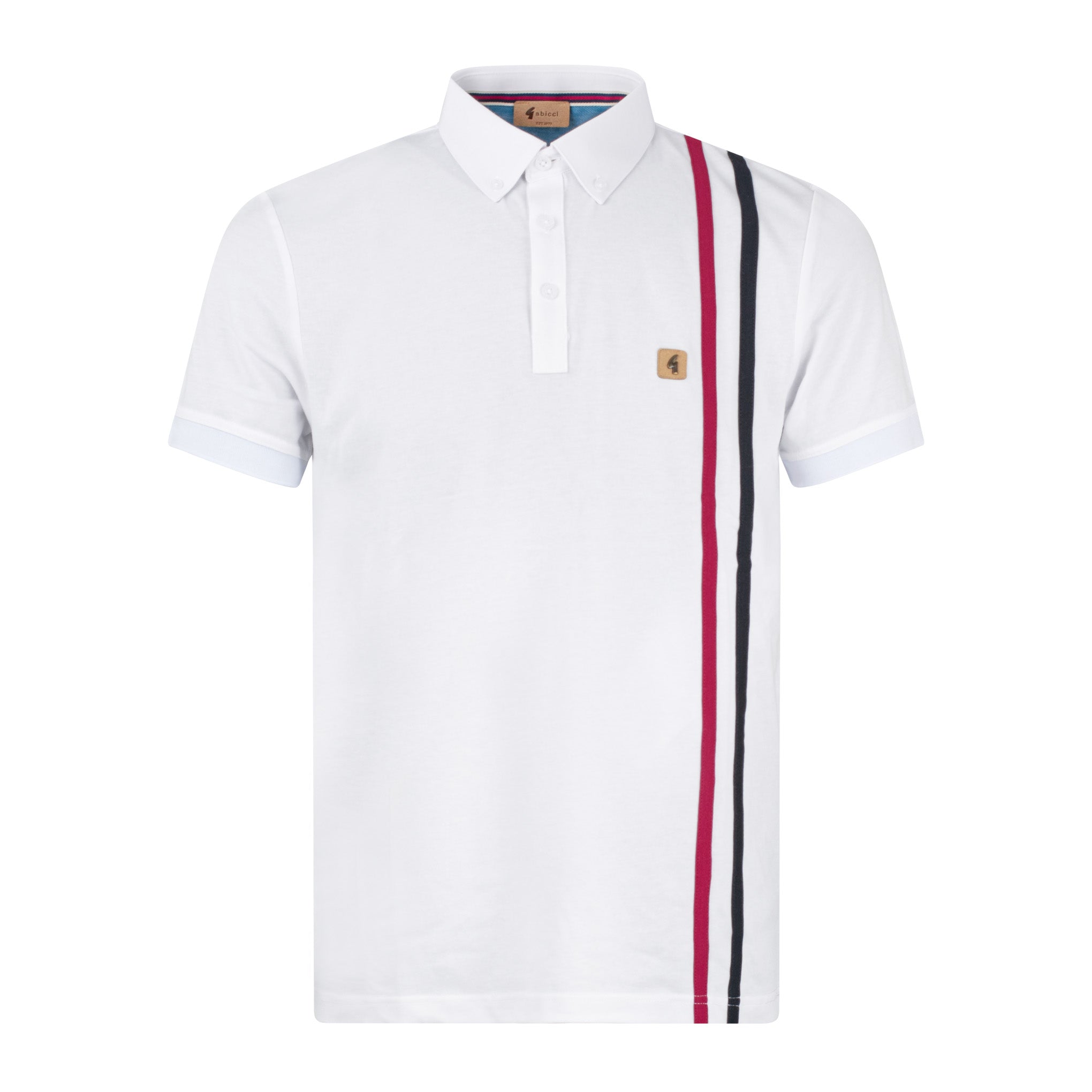 Gabicci Vintage Patrick Polo Shirt White