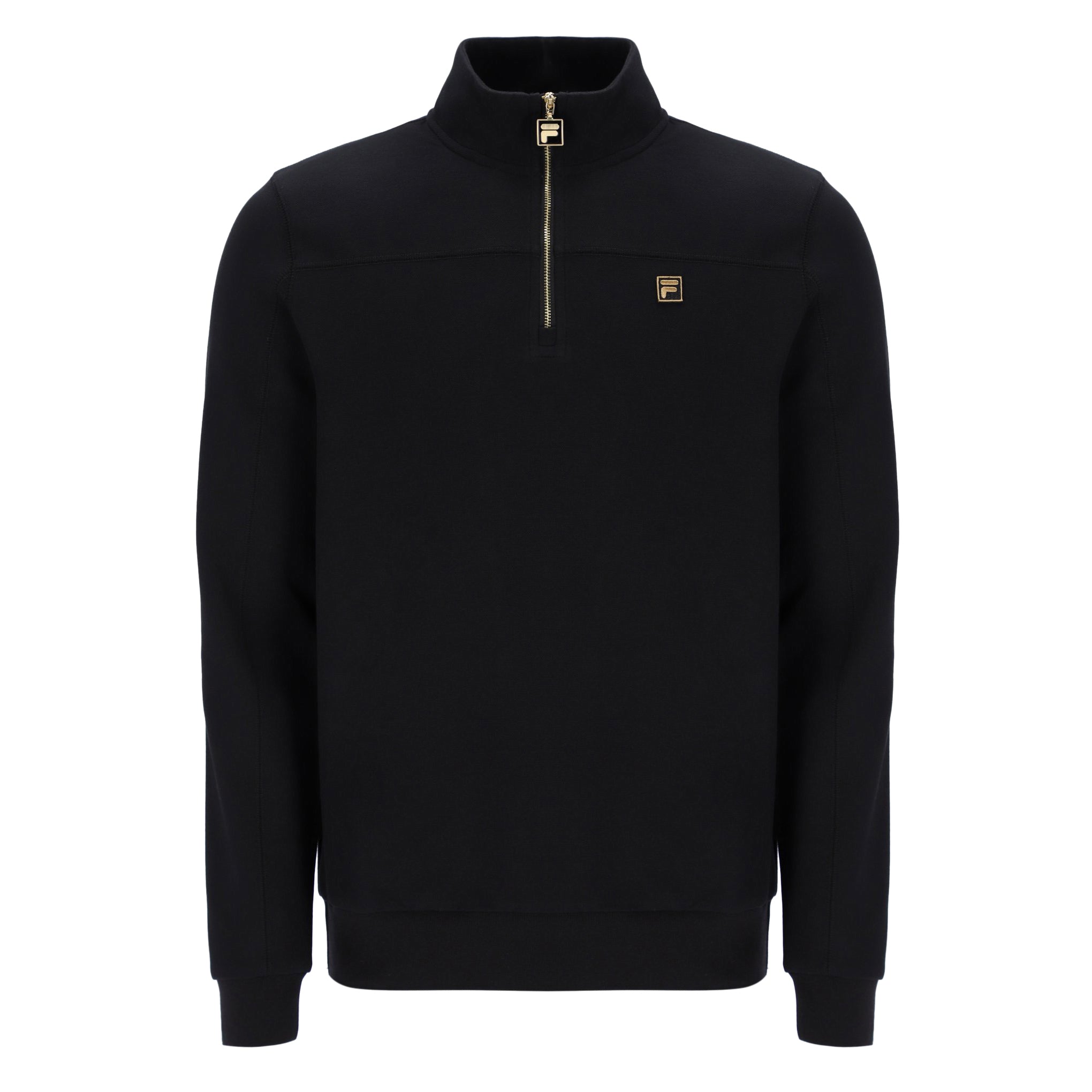 Fila Gold Kevin Half Zip Sweatshirt Black Men's – Urban Menswear