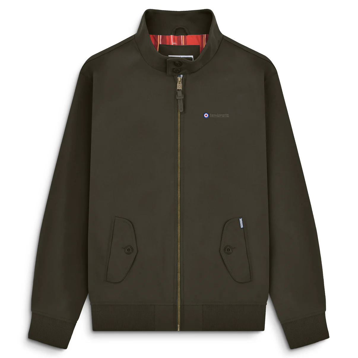 Lambretta Harrington Jacket Khaki