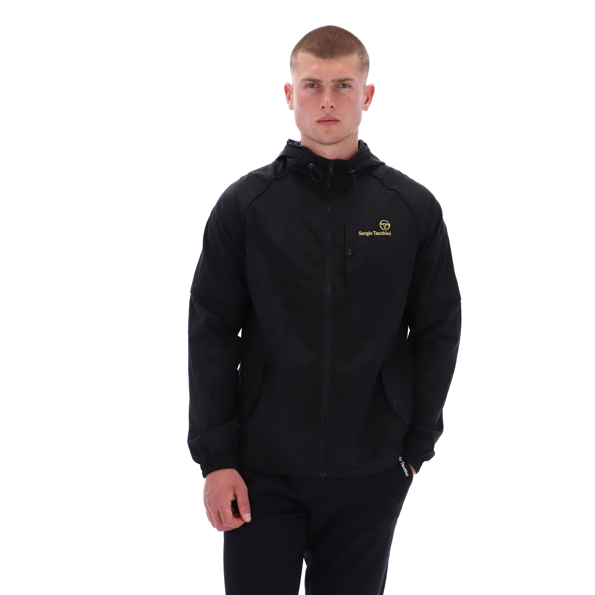 Sergio Tacchini Maldini Windbreaker Black