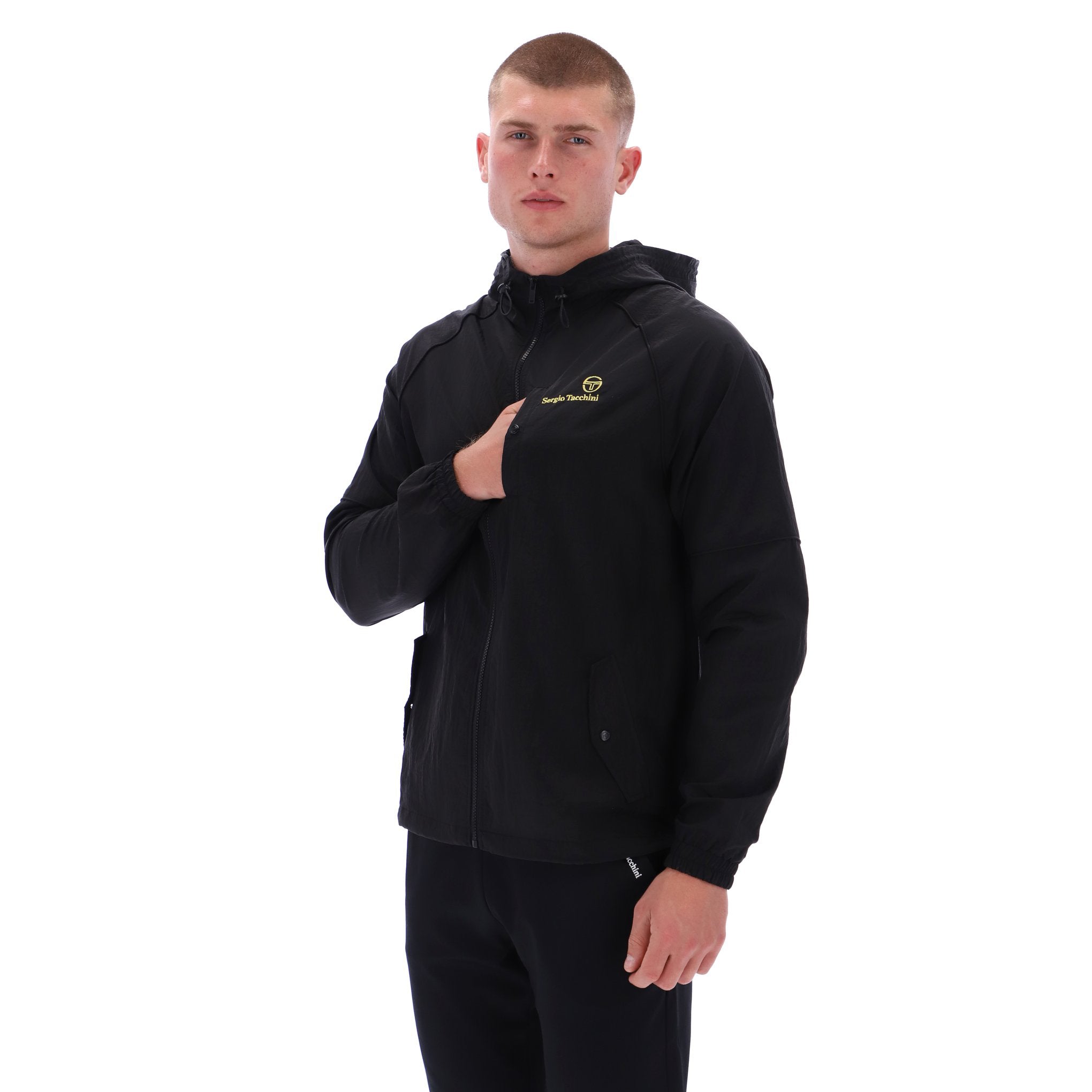 Sergio Tacchini Maldini Windbreaker Black