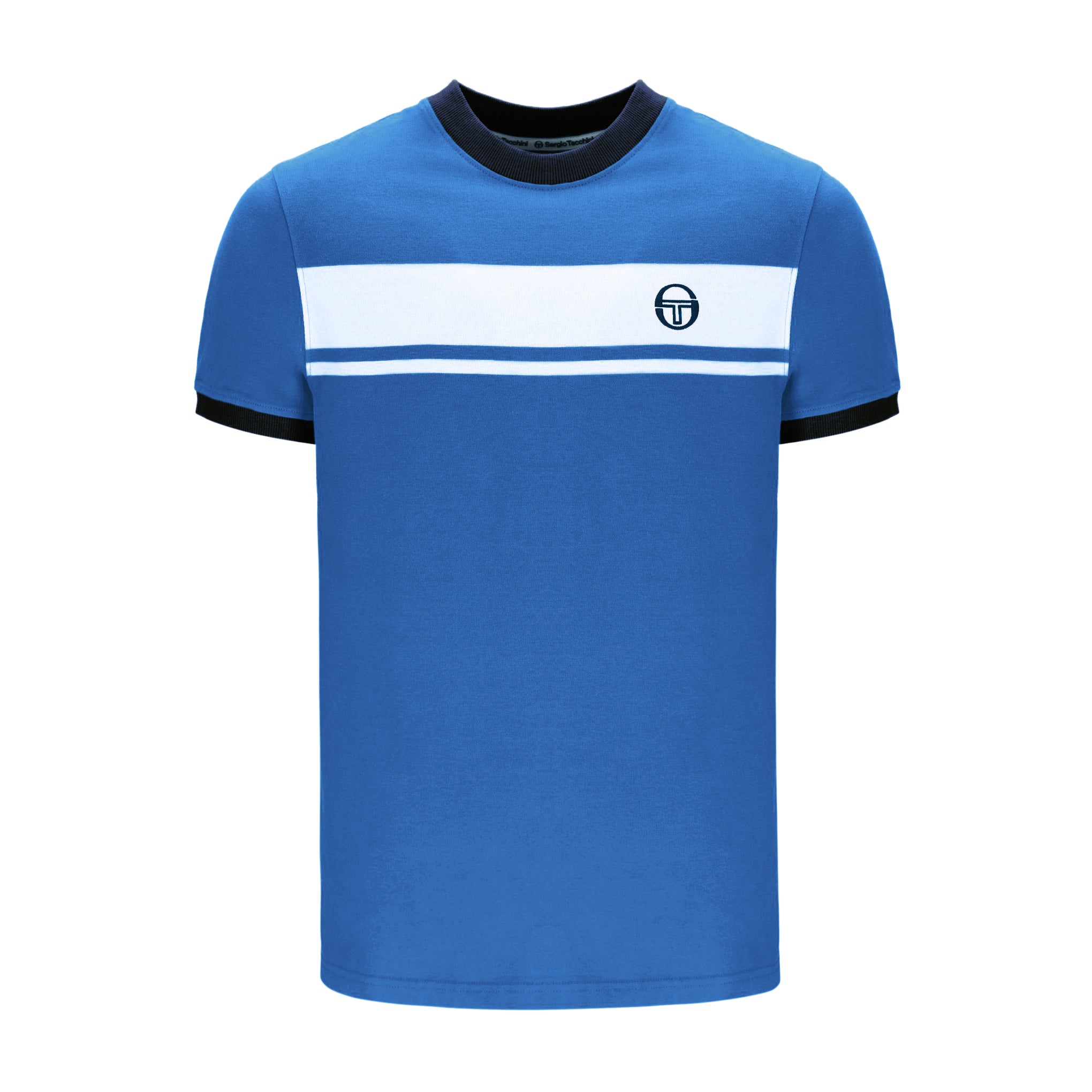 Sergio Tacchini Master T-Shirt Blue/White