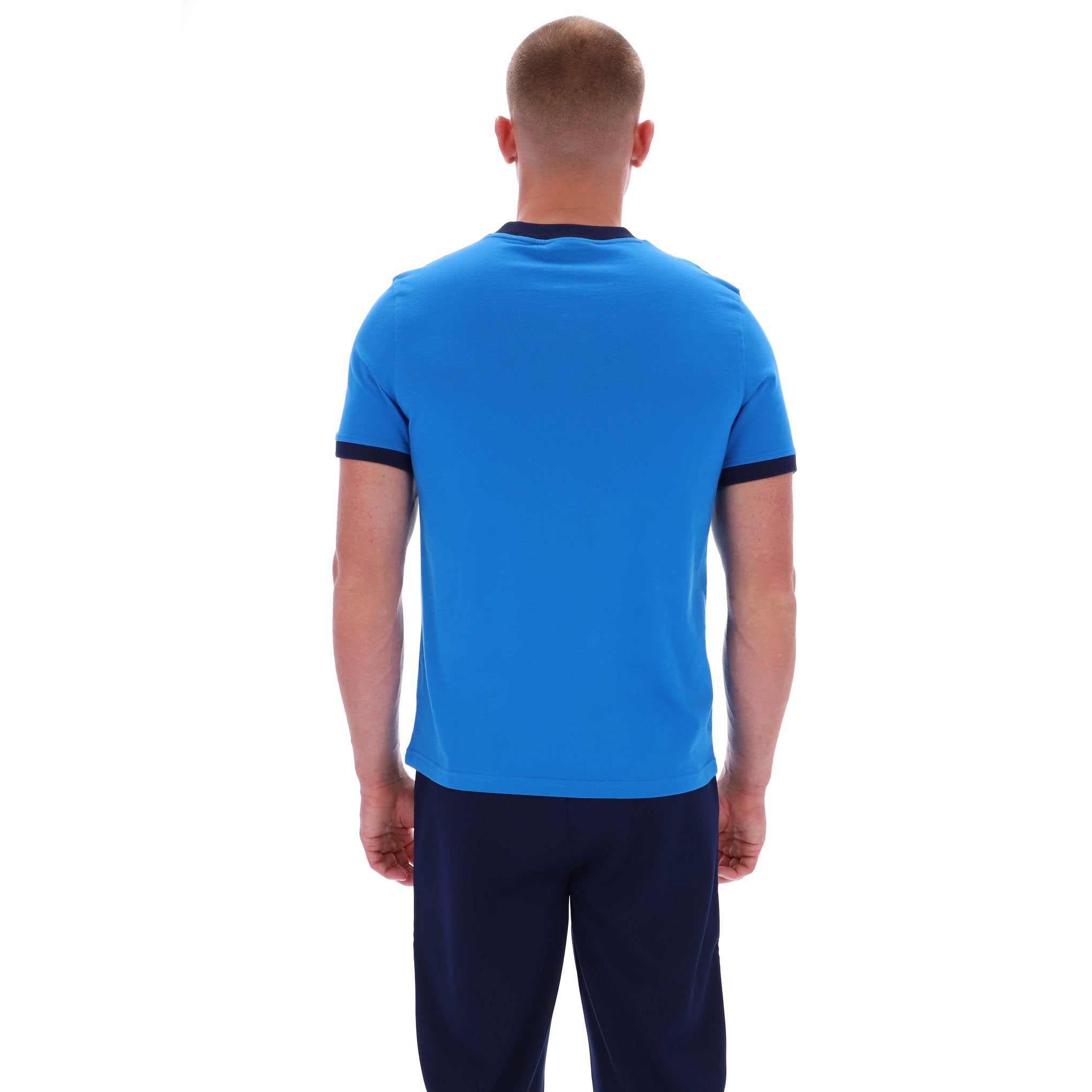 Sergio Tacchini Master T-Shirt Blue/White