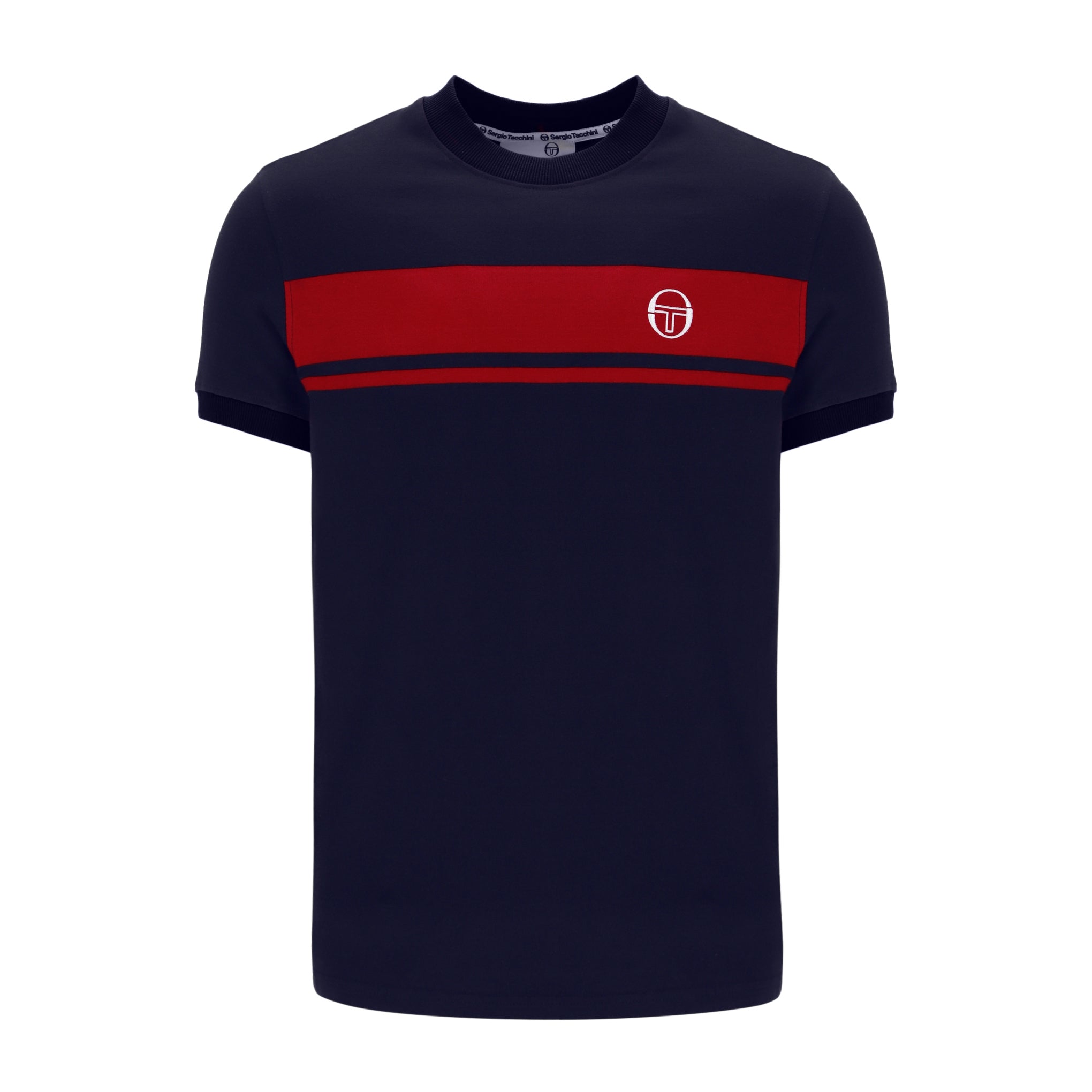 Sergio Tacchini Master T-Shirt Navy/Red
