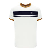 Sergio Tacchini Master T-Shirt Cream/Navy
