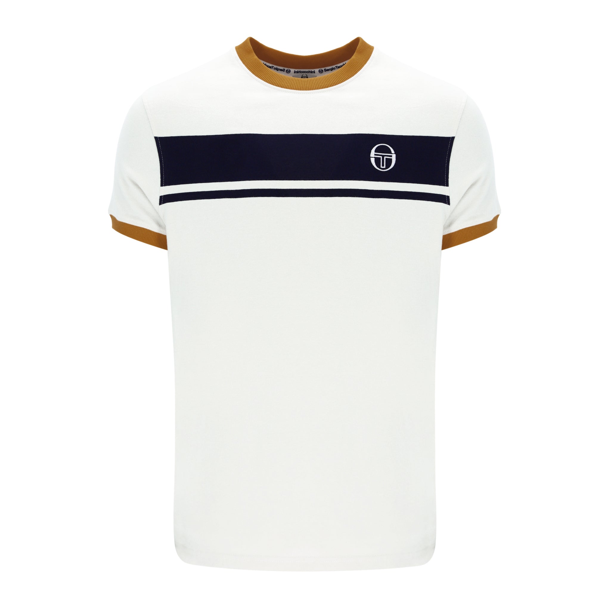 Sergio Tacchini Master T-Shirt Cream/Navy