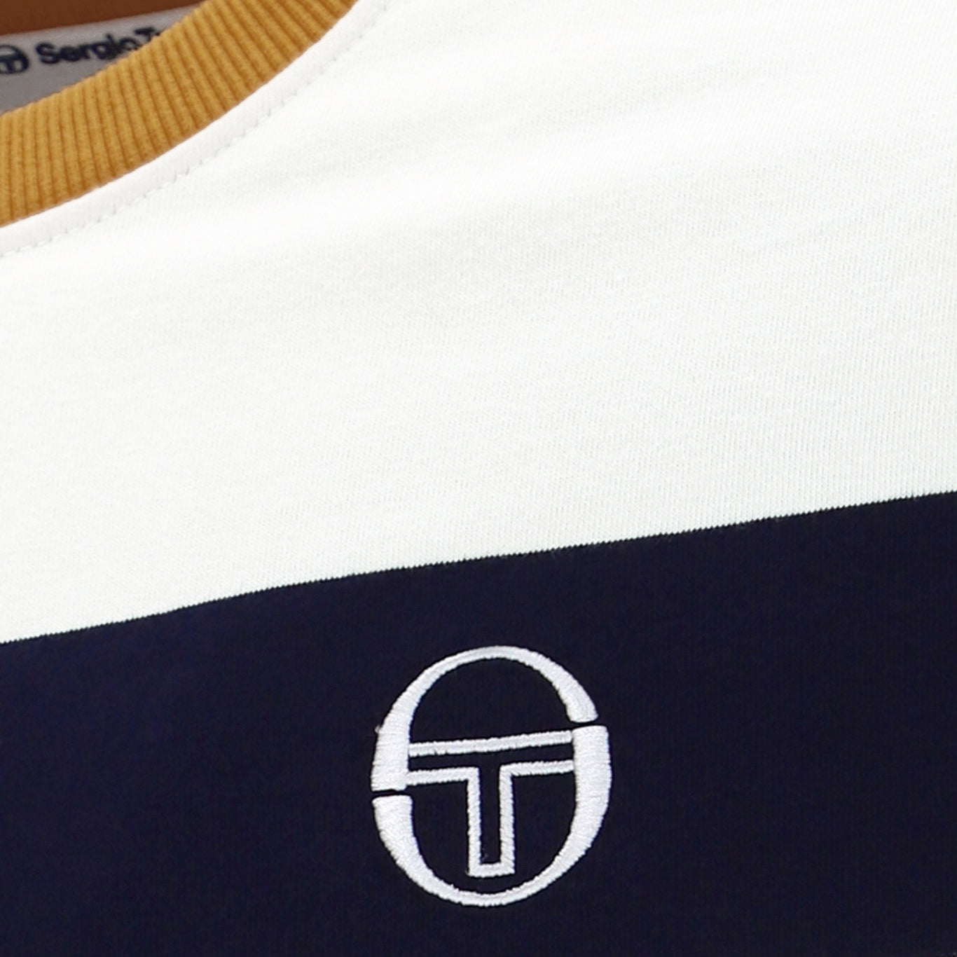 Sergio Tacchini Master T-Shirt Cream/Navy