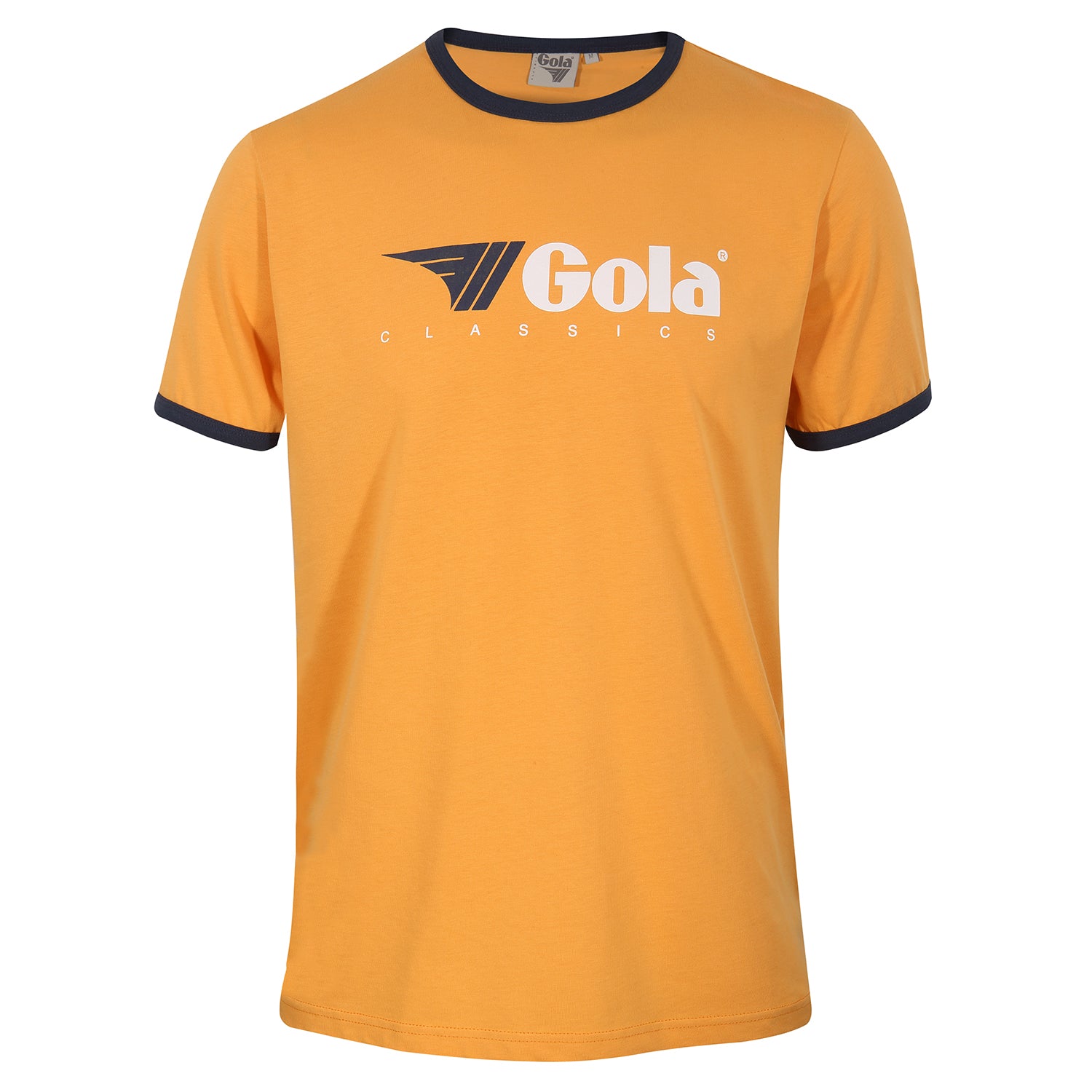 Gola Classic Ringer T-Shirt Yellow