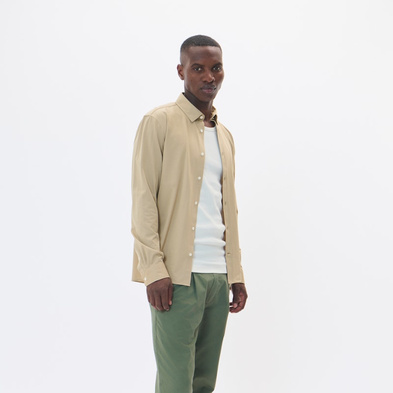 Matinique Jersey Shirt Taupe