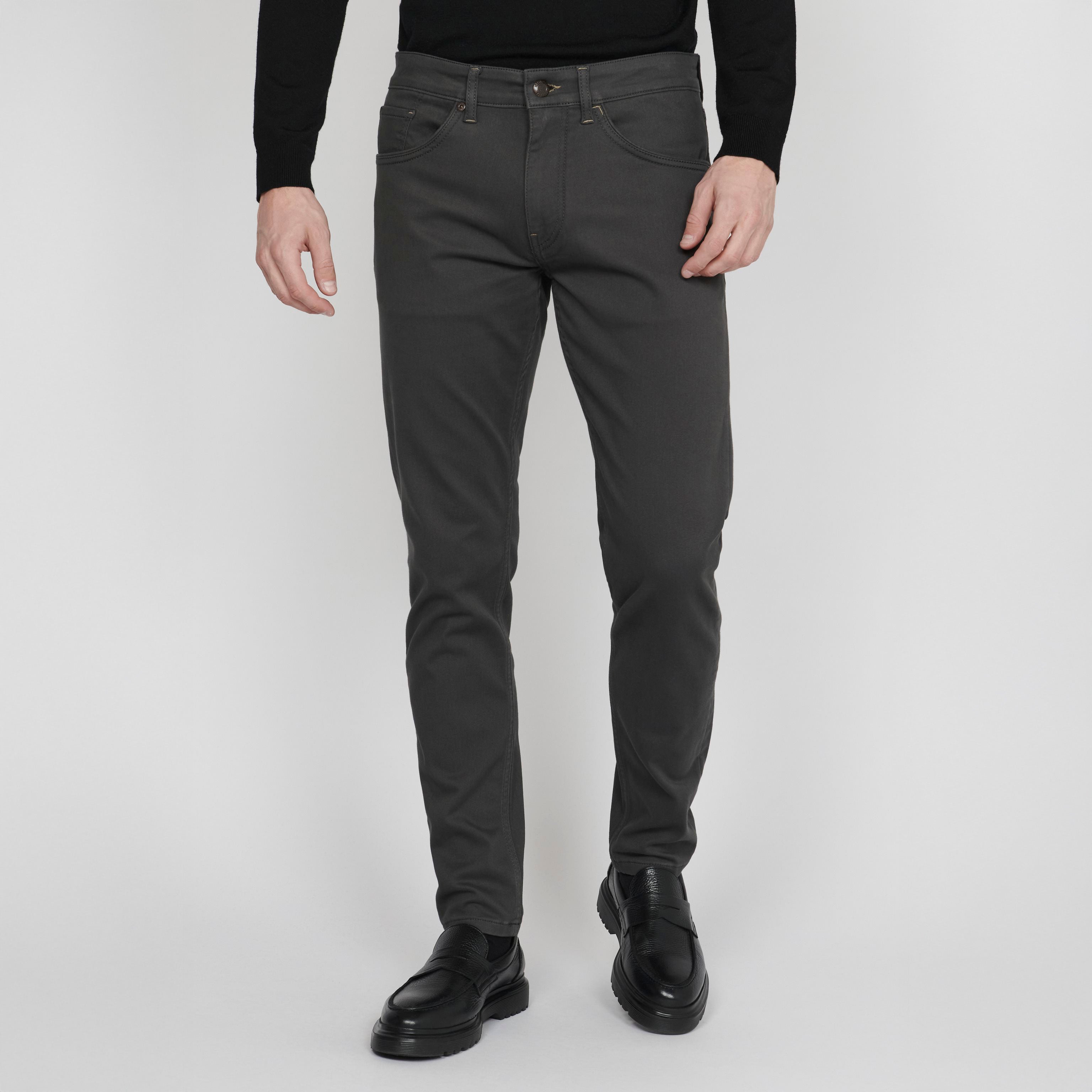 Matinique Pete Pants Charcoal Grey