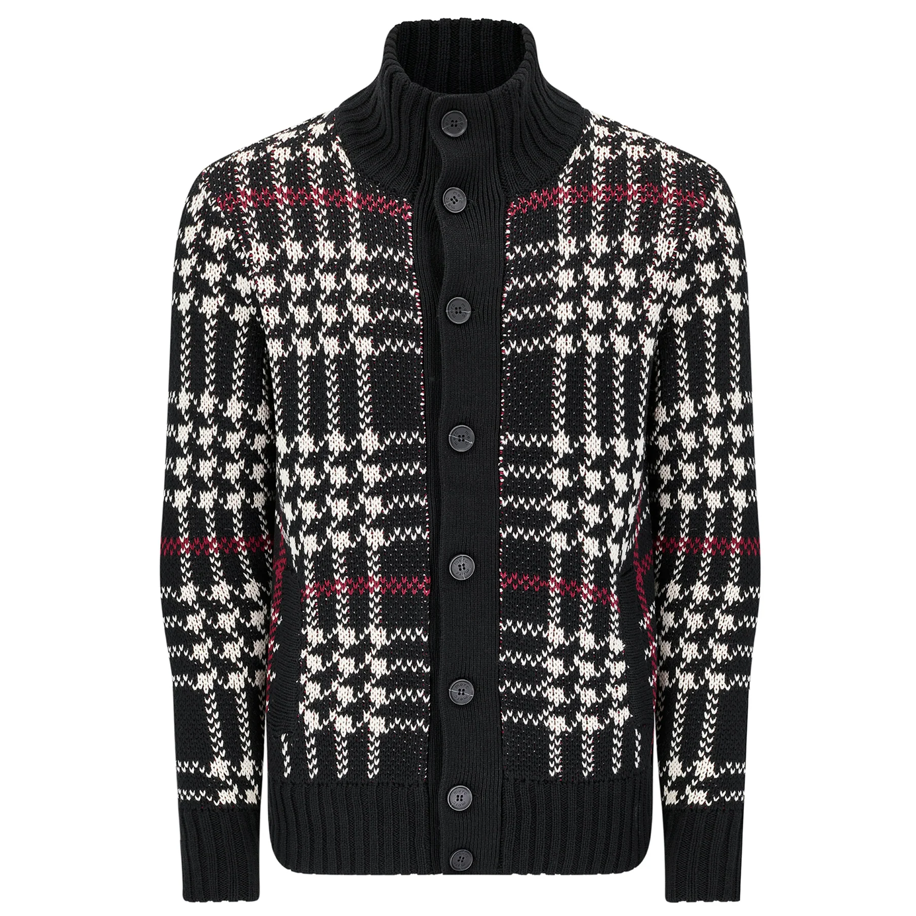 Merc London Inwood Knitted Cardigan Black