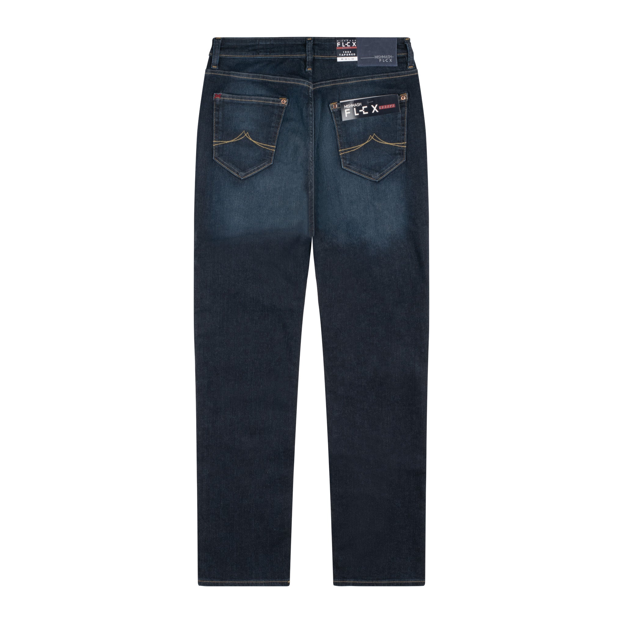 Mish Mash Flex Tapered Jeans Dark Blue
