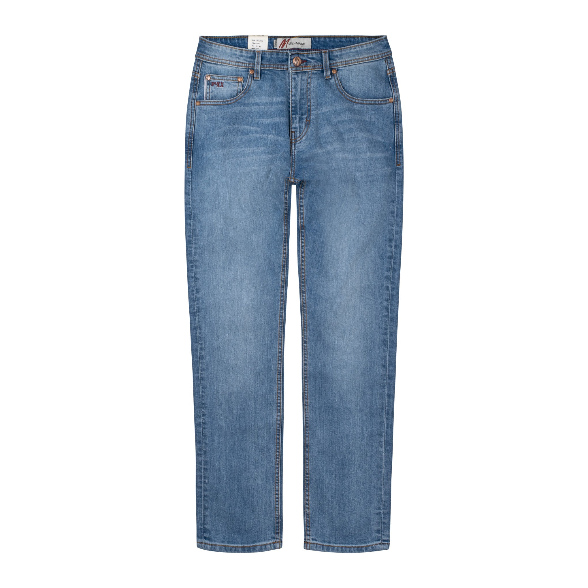 Mish Mash Lot XX Tapered Jeans Light Blue