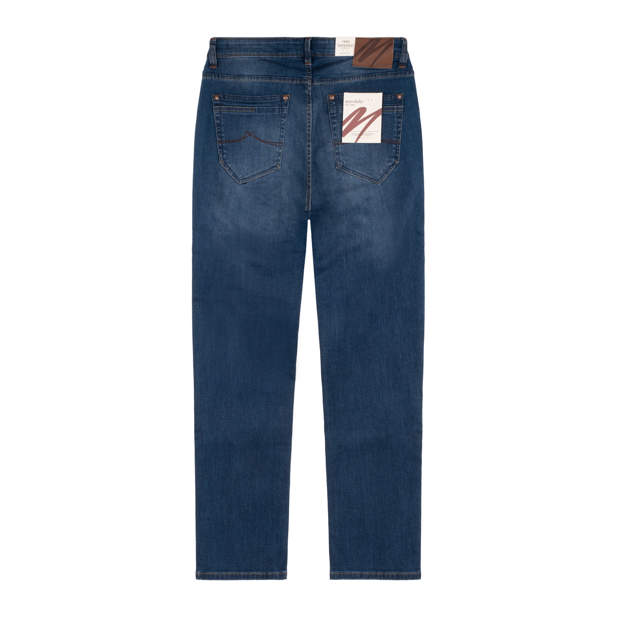 Mish Mash Zest Tapered Jeans Mid Blue