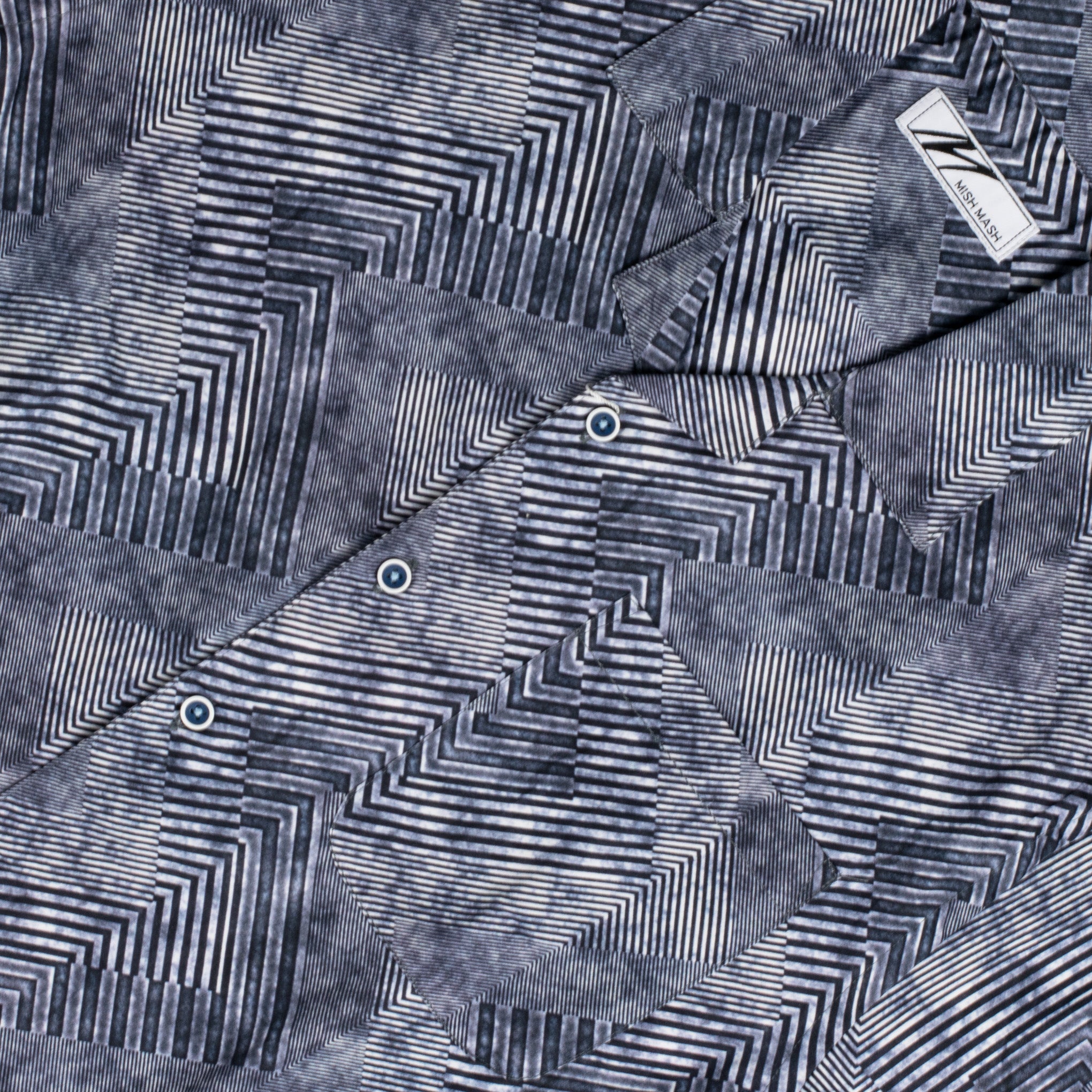 Mish Mash Erba Pattern Shirt Navy