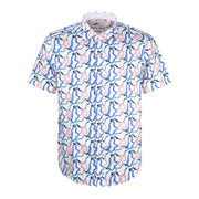 Mish Mash Marine Pattern Shirt White