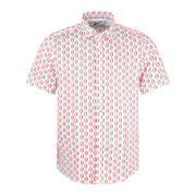 Mish Mash Florence Pattern Shirt White