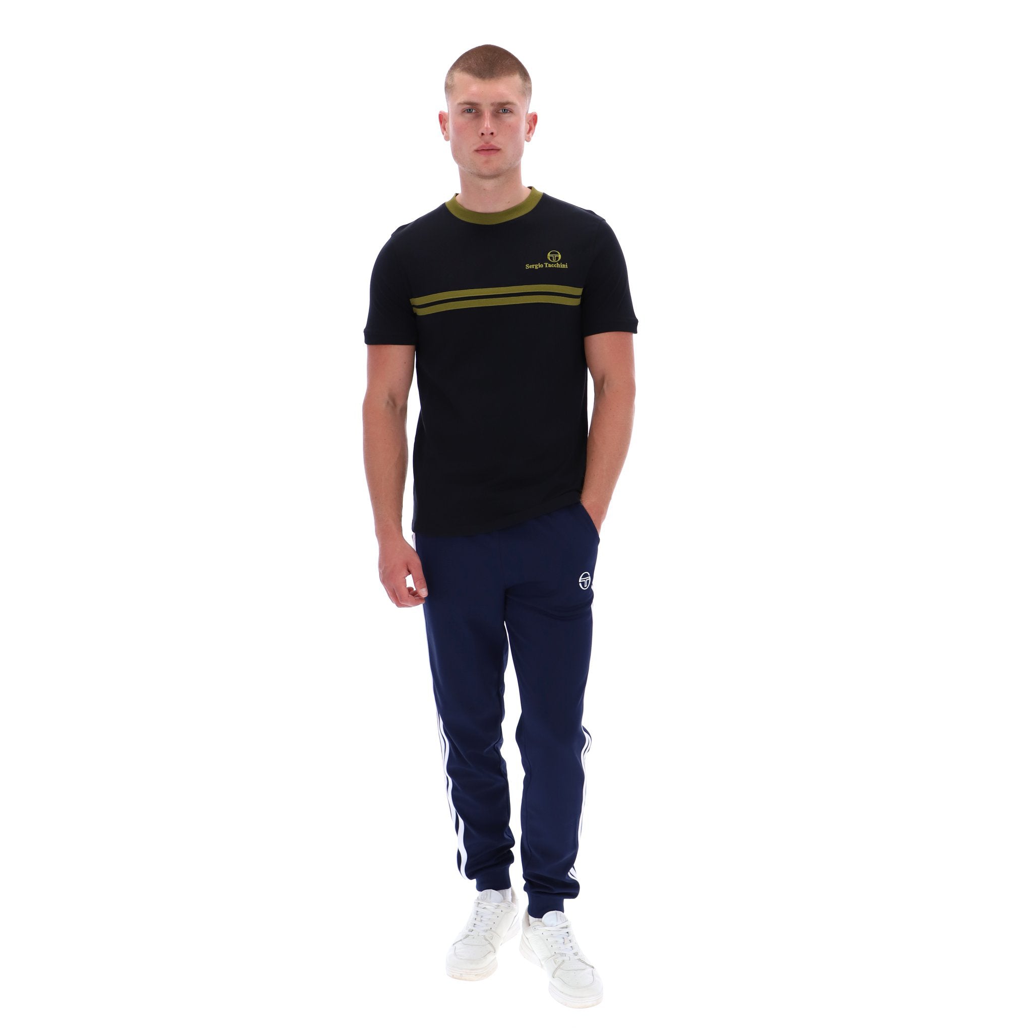 Sergio Tacchini New Supermac T-Shirt Black/Green