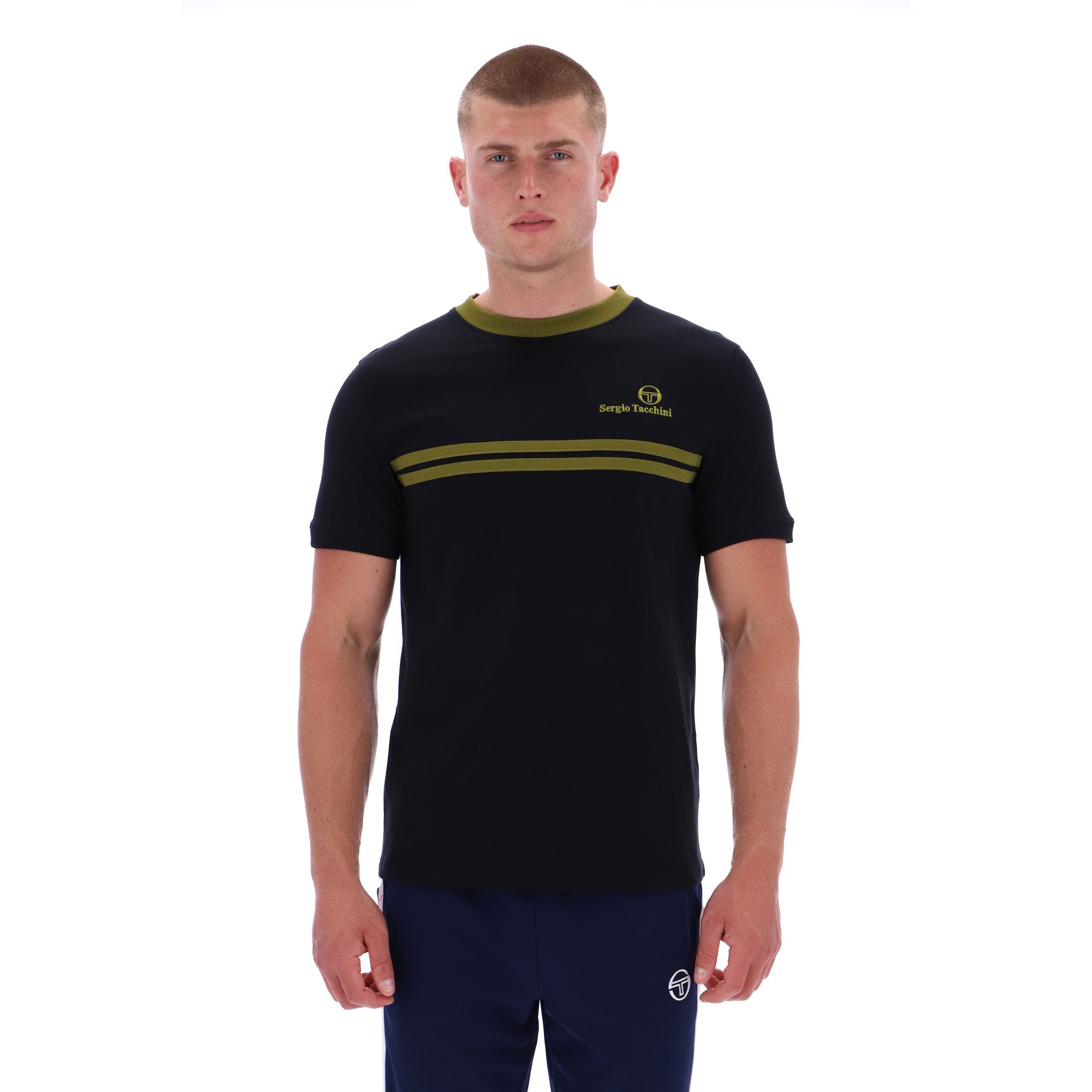 Sergio Tacchini New Supermac T-Shirt Black/Green