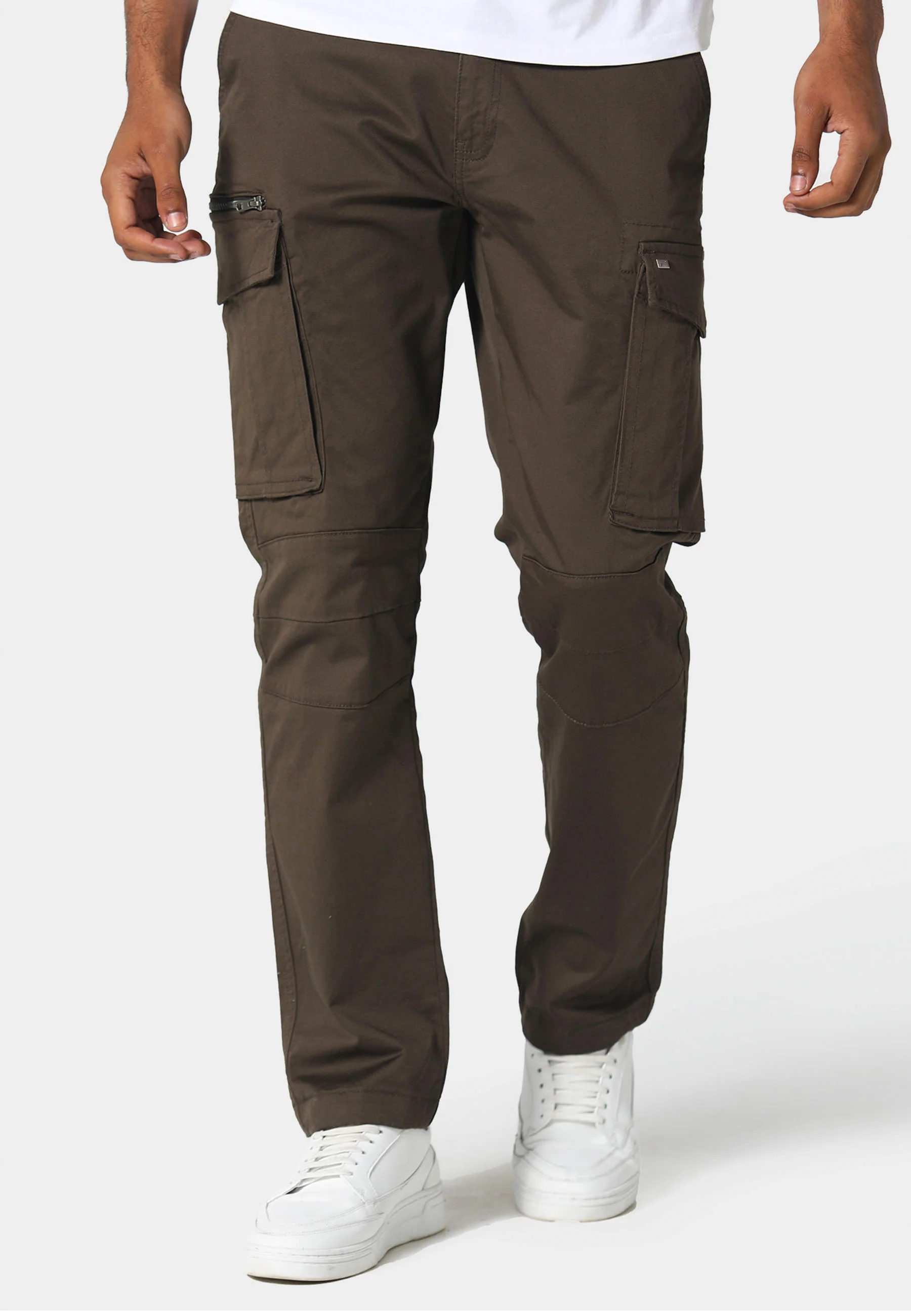 Police Newton Cargo Pants Khaki