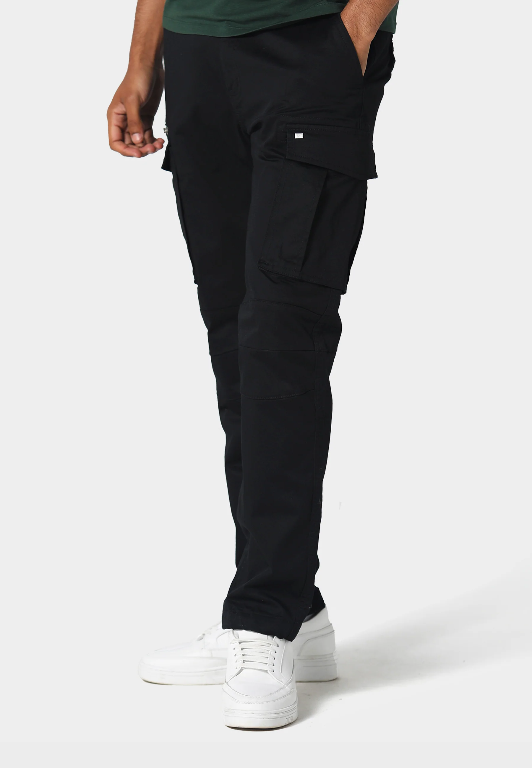 Police Newton Cargo Pants Black