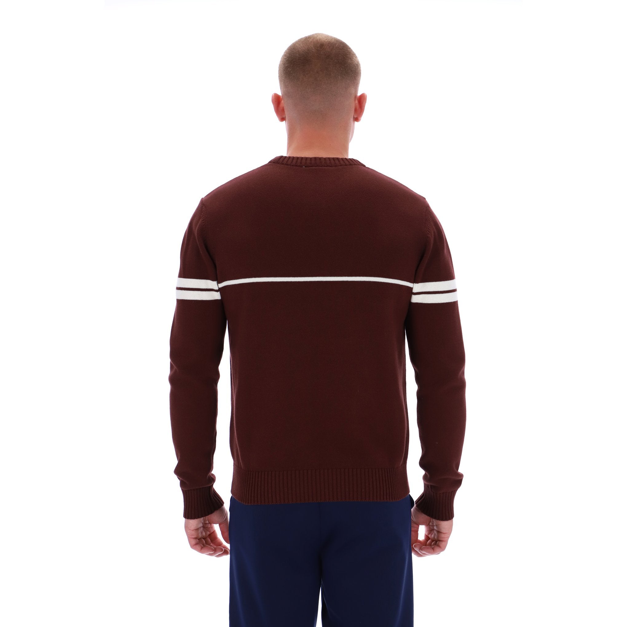 Sergio Tacchini Orion Knit Jumper Brown