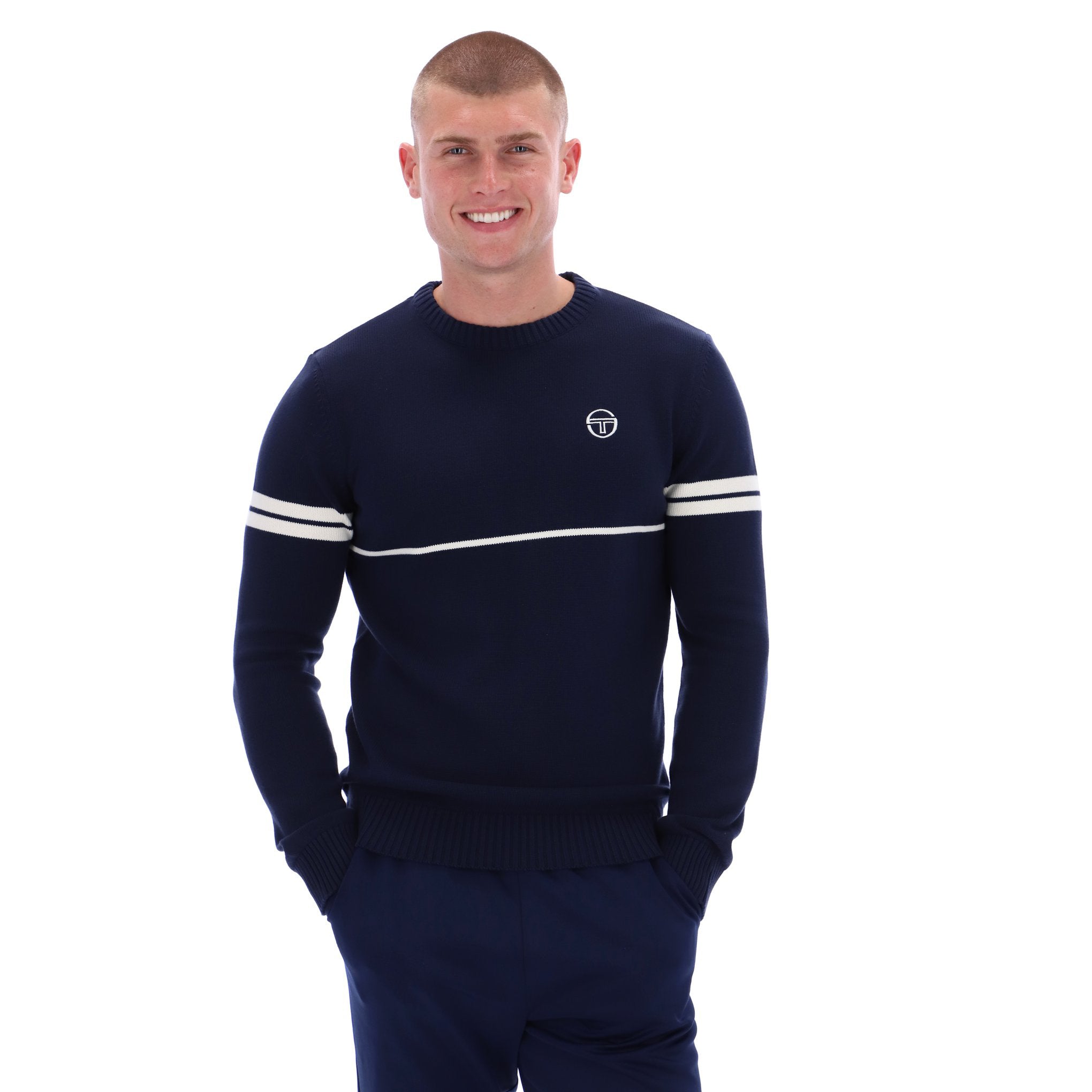 Sergio Tacchini Orion Knit Jumper Navy