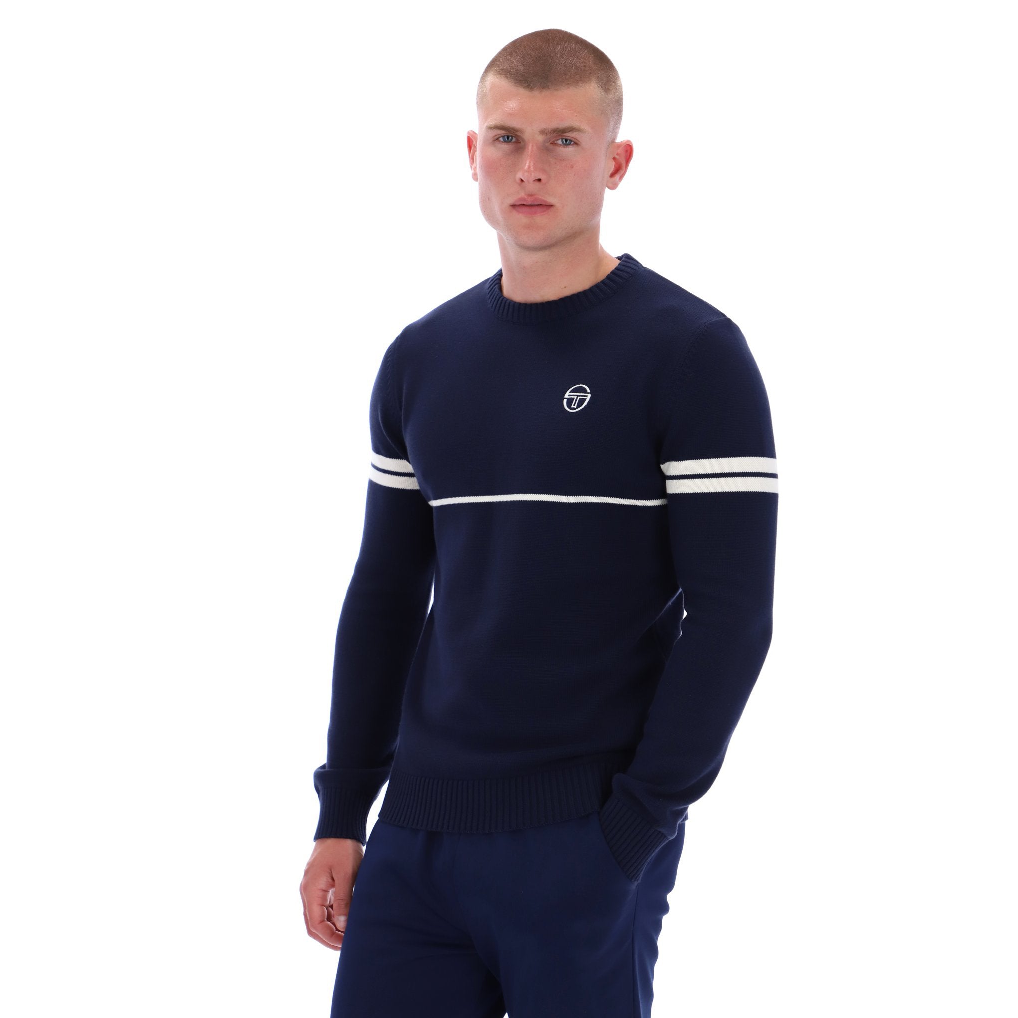 Sergio Tacchini Orion Knit Jumper Navy
