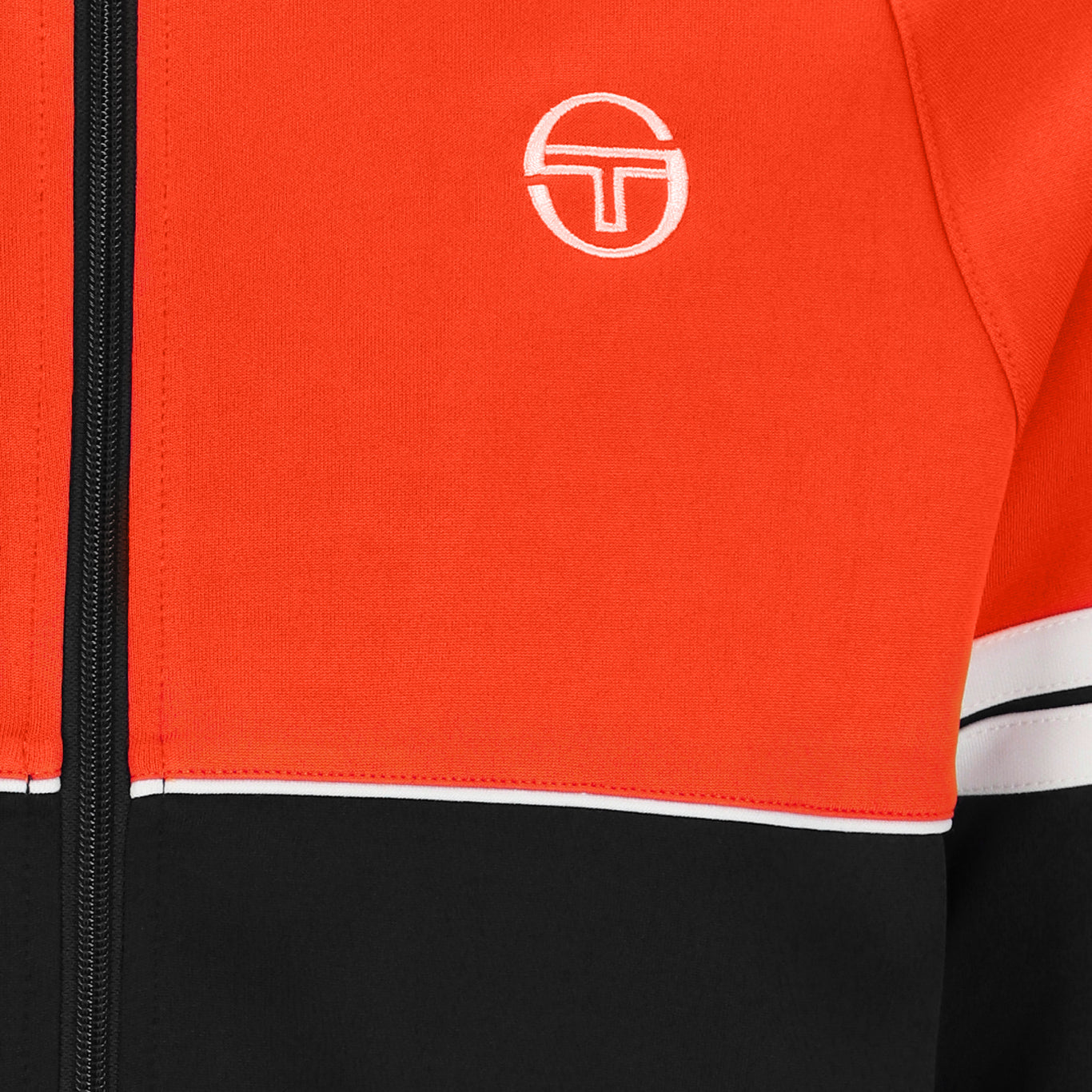 Sergio Tacchini Orion Track Top Orange/Black