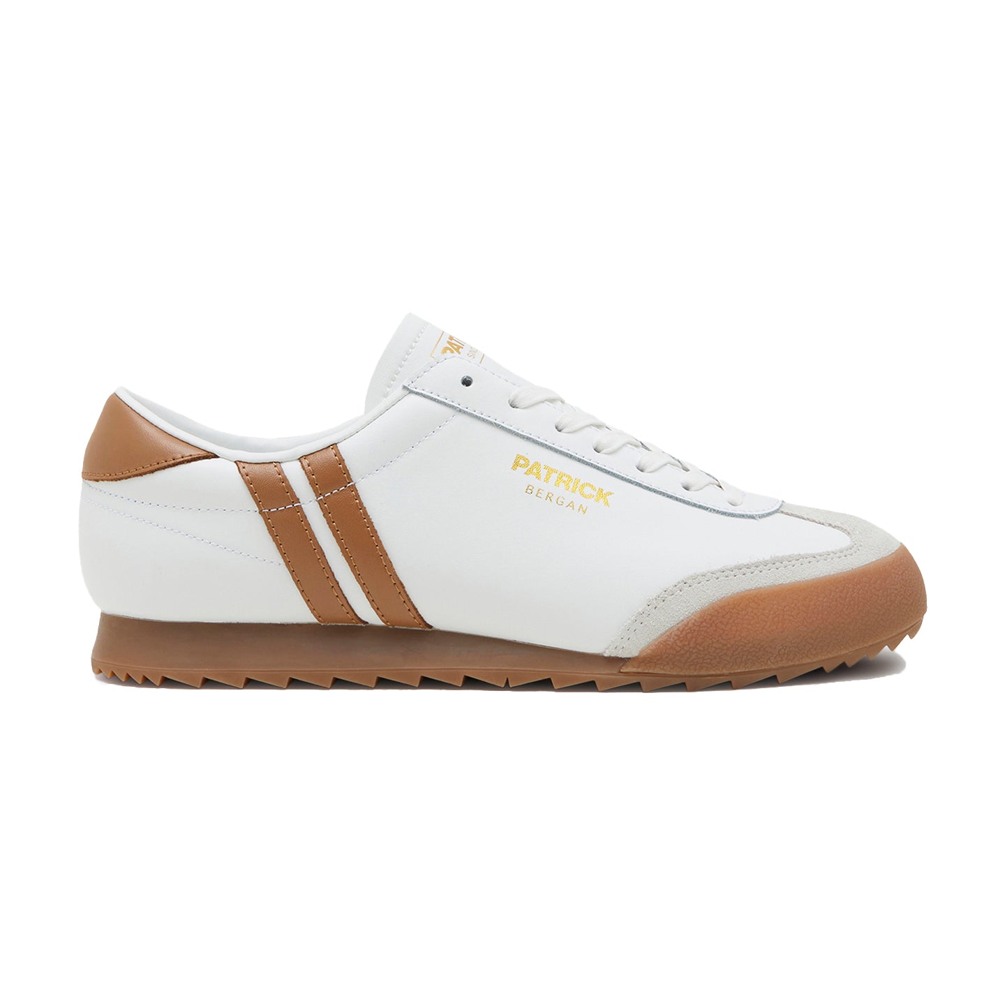 Patrick Bergan Trainers White/Tan