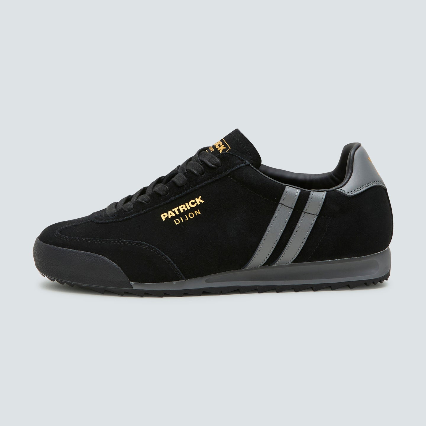 Patrick Dijon Trainers Black/Grey