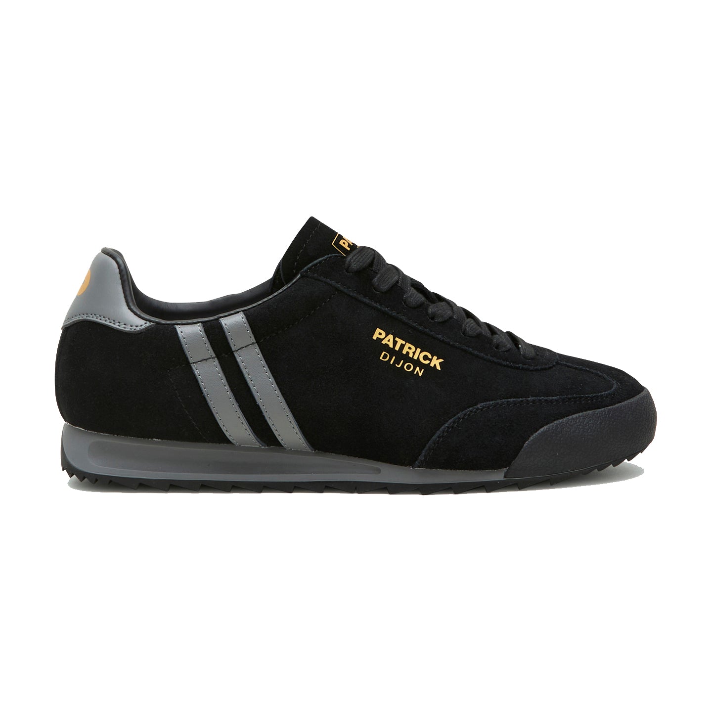 Patrick Dijon Trainers Black/Grey