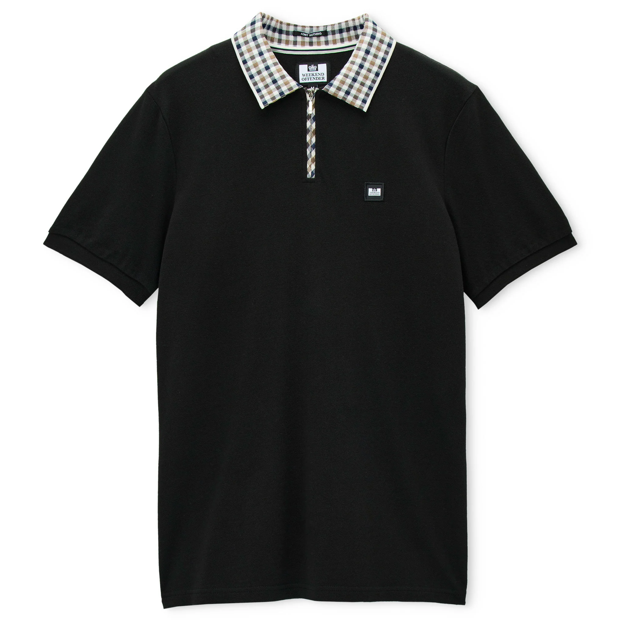 Weekend Offender Lachine Polo Shirt Black
