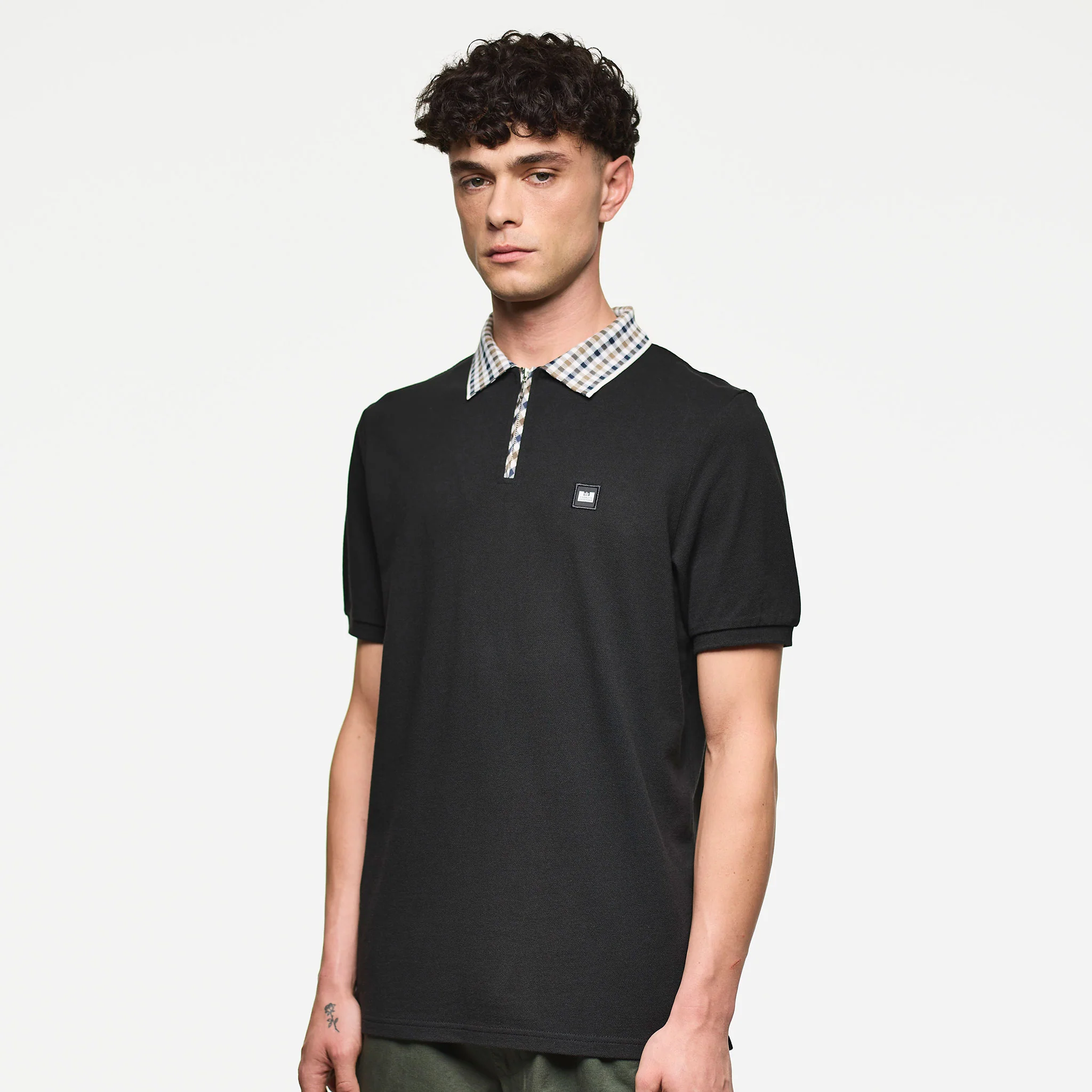 Weekend Offender Lachine Polo Shirt Black